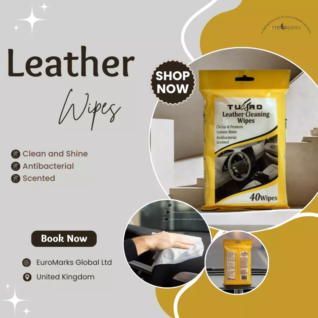 40 Car Leather Seat Wipes