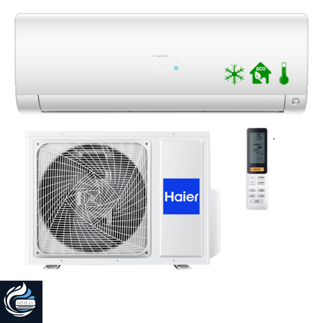 Haier FLEXIS, premium gaiss/gaiss siltumsūknis ar kondicioniera funkciju, 4.2kW, paredzēts 30-50m2