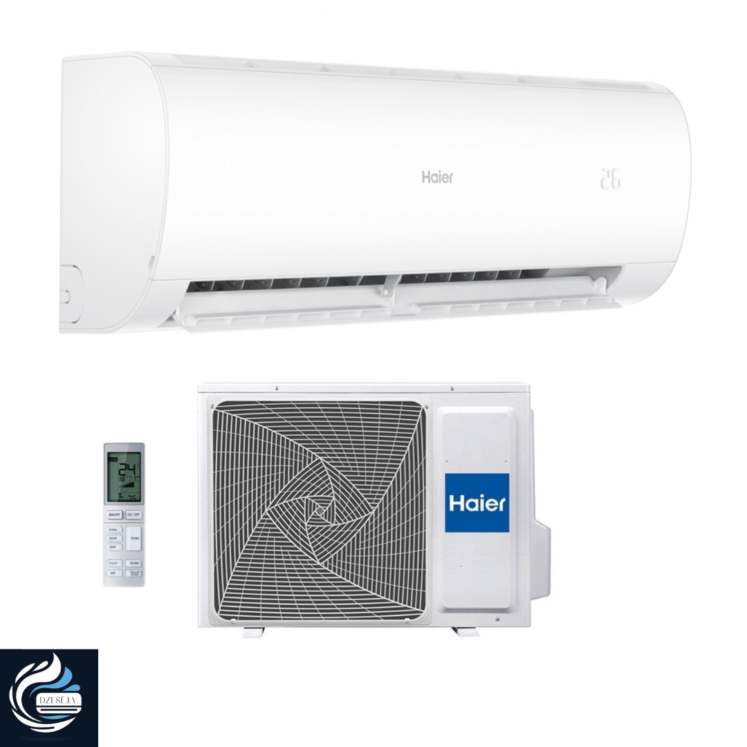 Haier PEARL, dizaina gaiss/gaiss siltumsūknis ar kondicioniera funkciju, 3.5kW, paredzēts 20-40m2