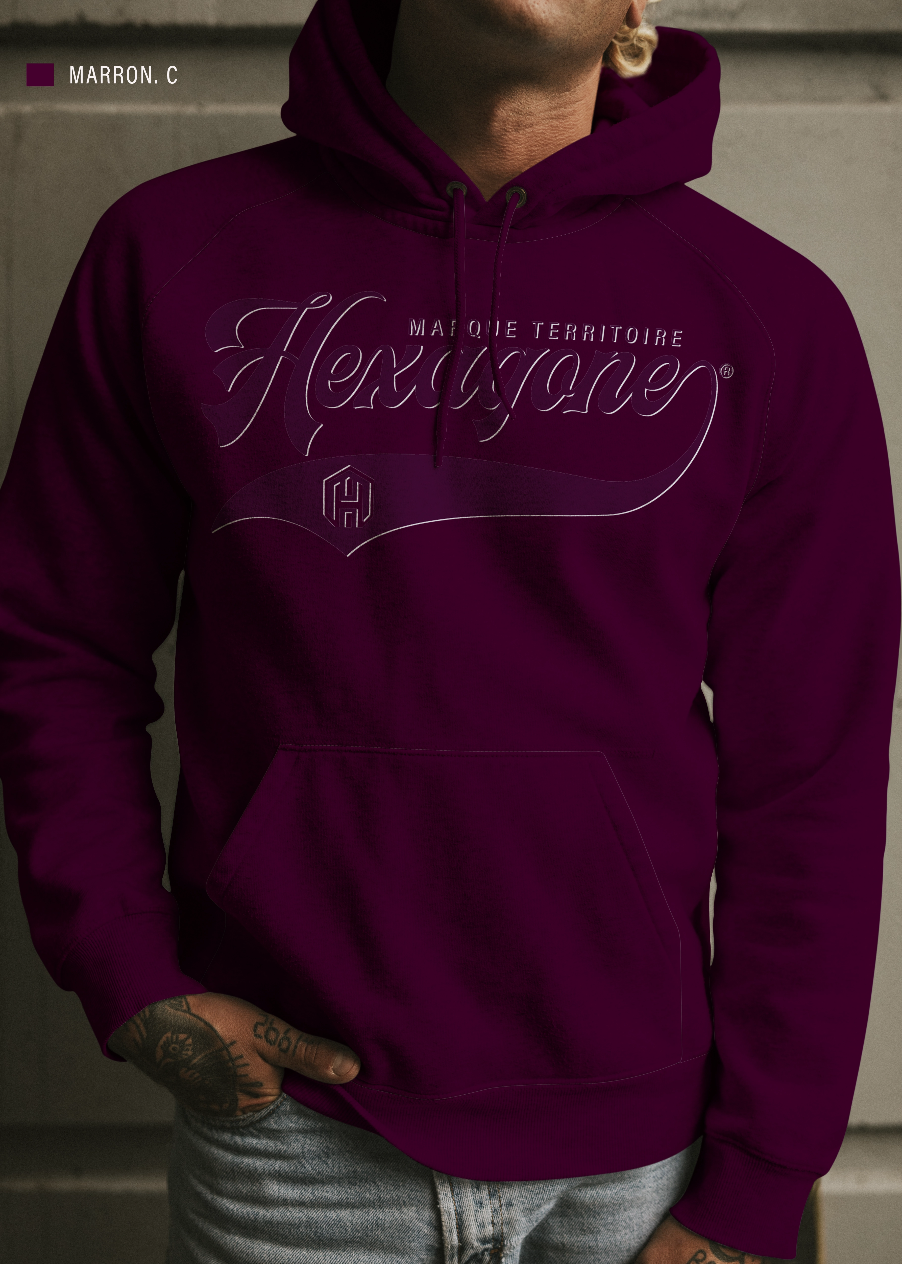 Sweat à capuche homme