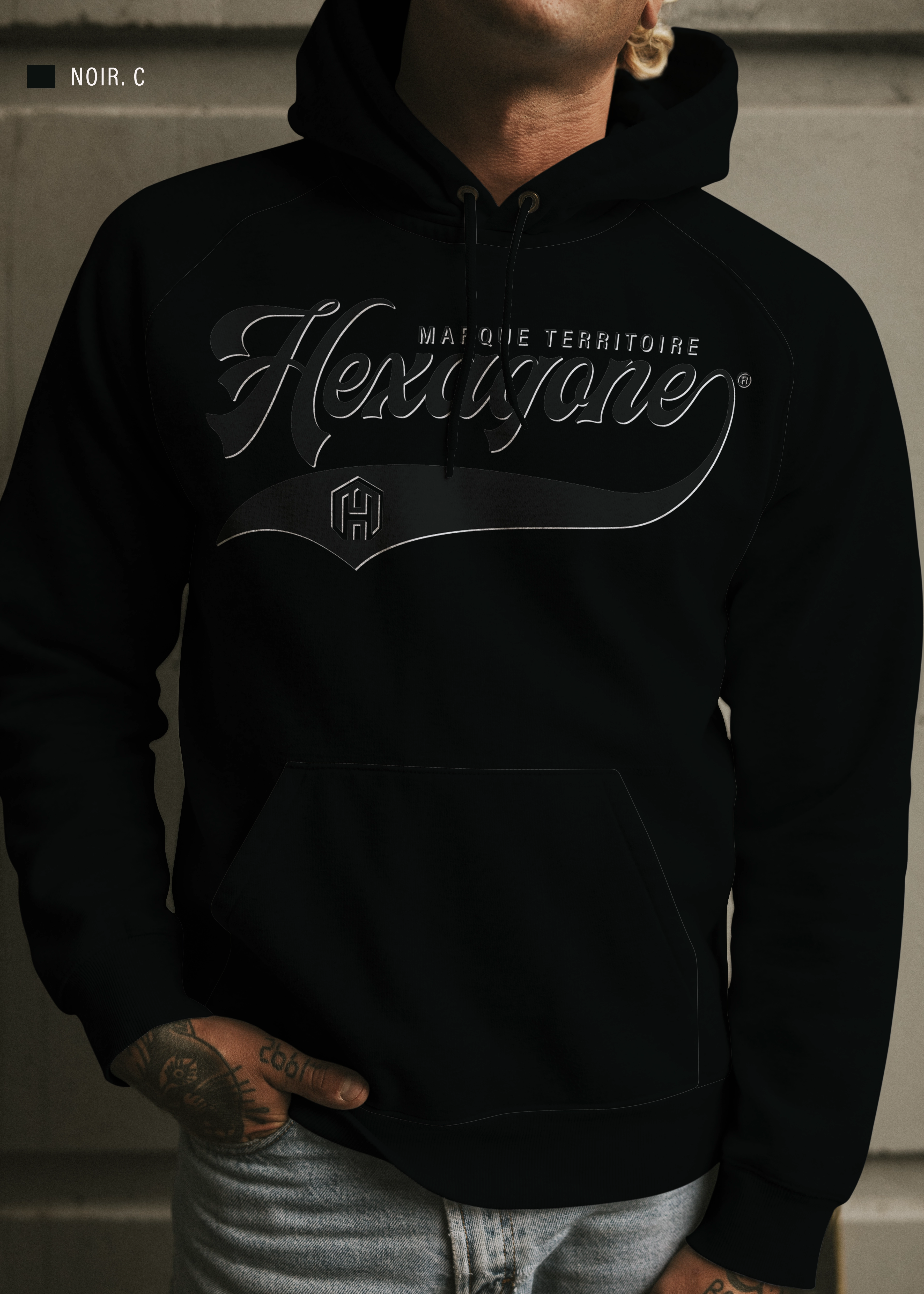 Sweat à capuche homme