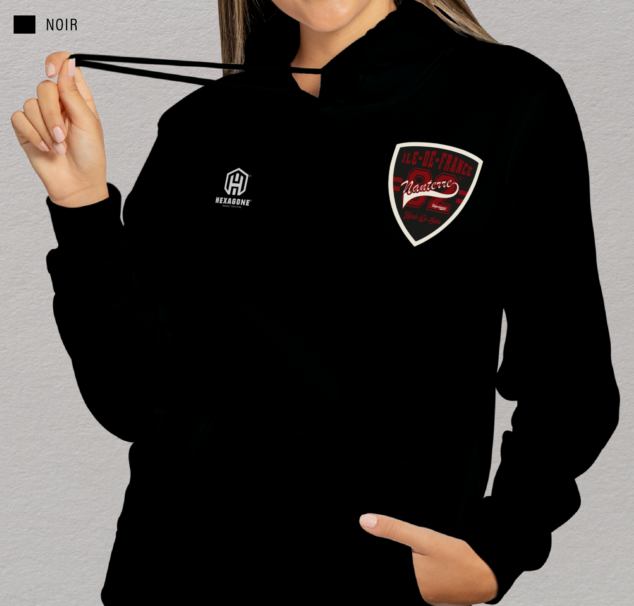 Sweat à capuche femme