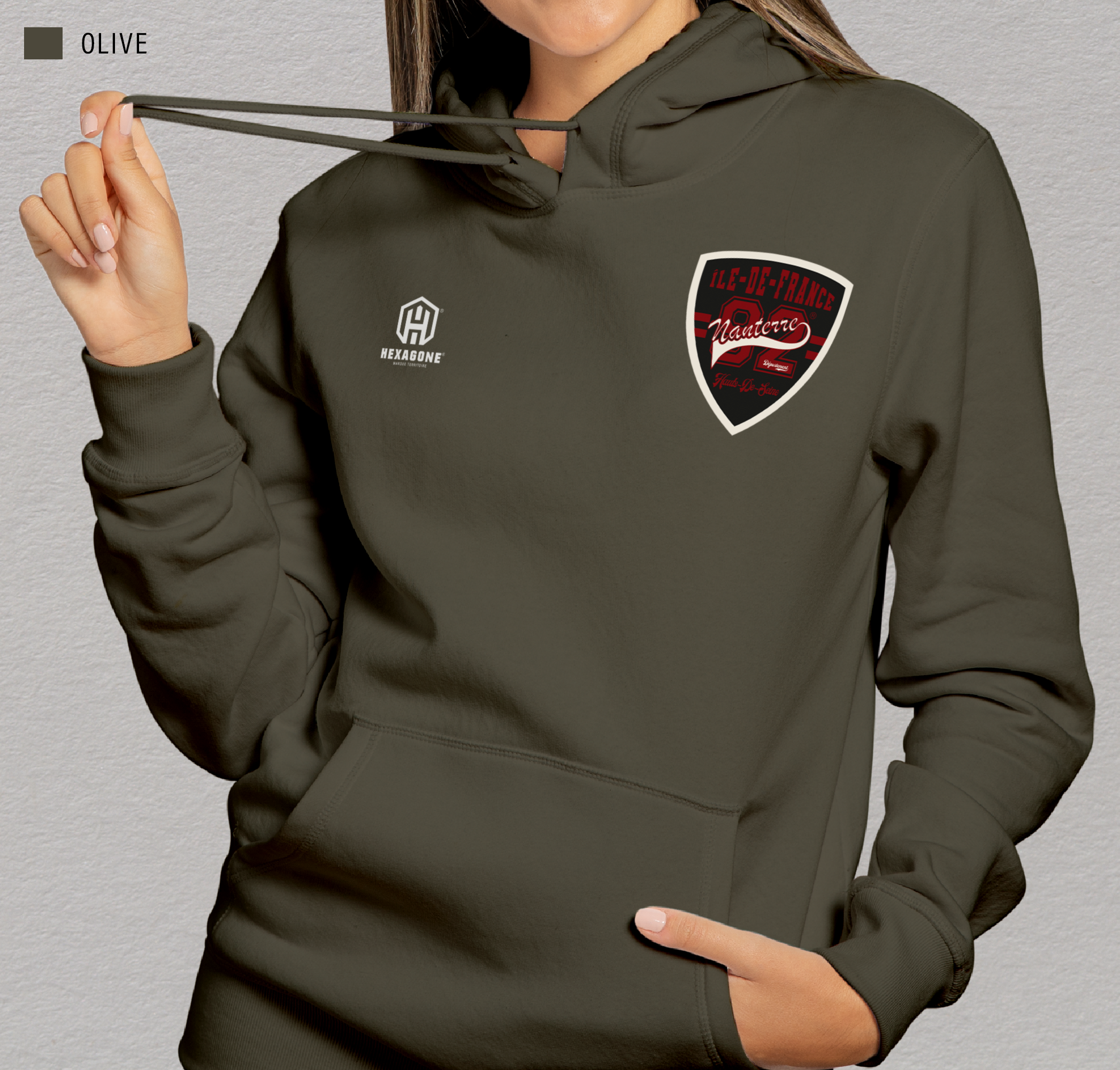 Sweat à capuche femme