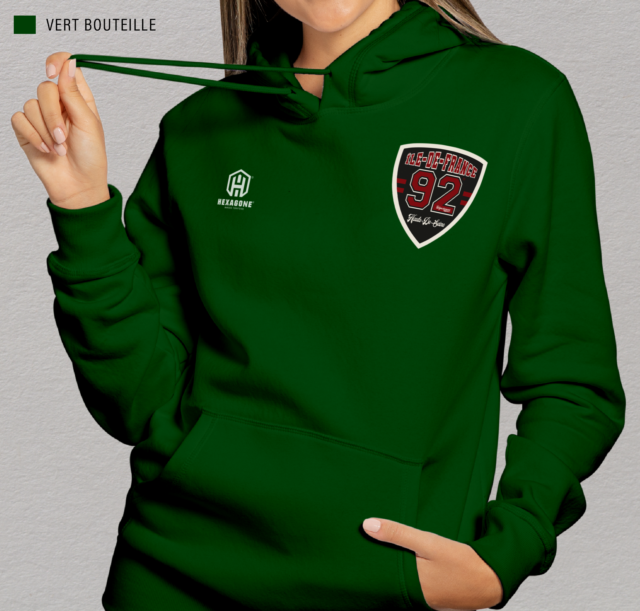 Sweat à capuche femme