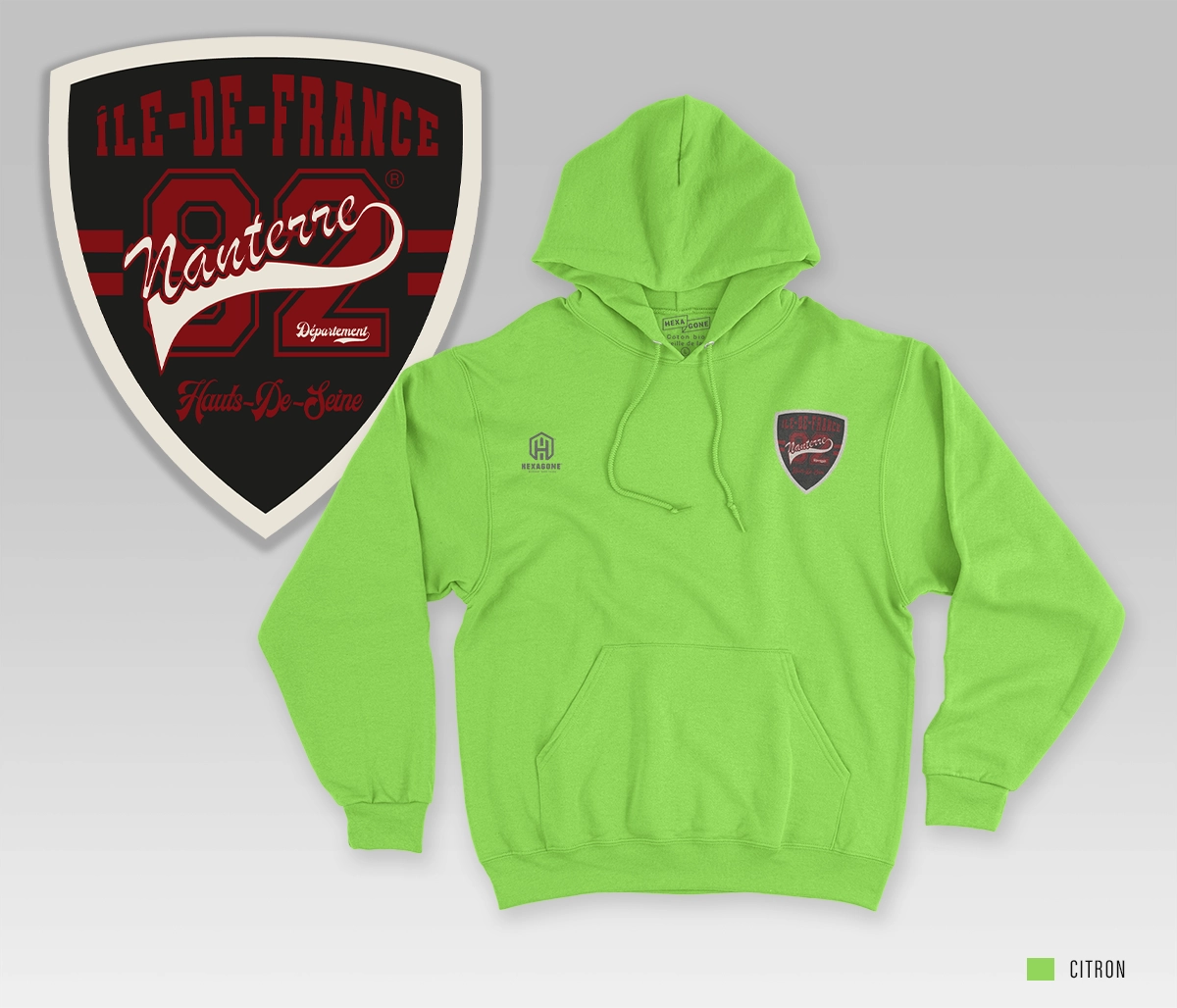 Sweat à capuche homme