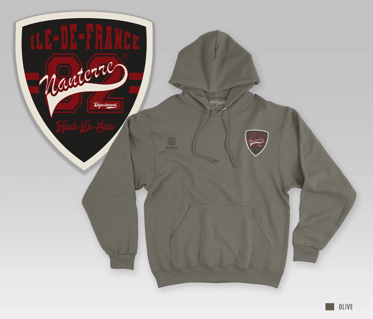 Sweat à capuche homme