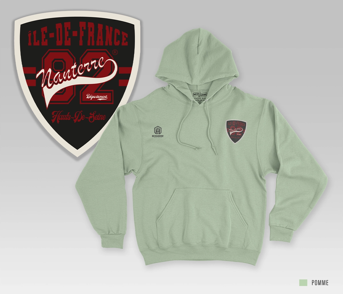 Sweat à capuche homme