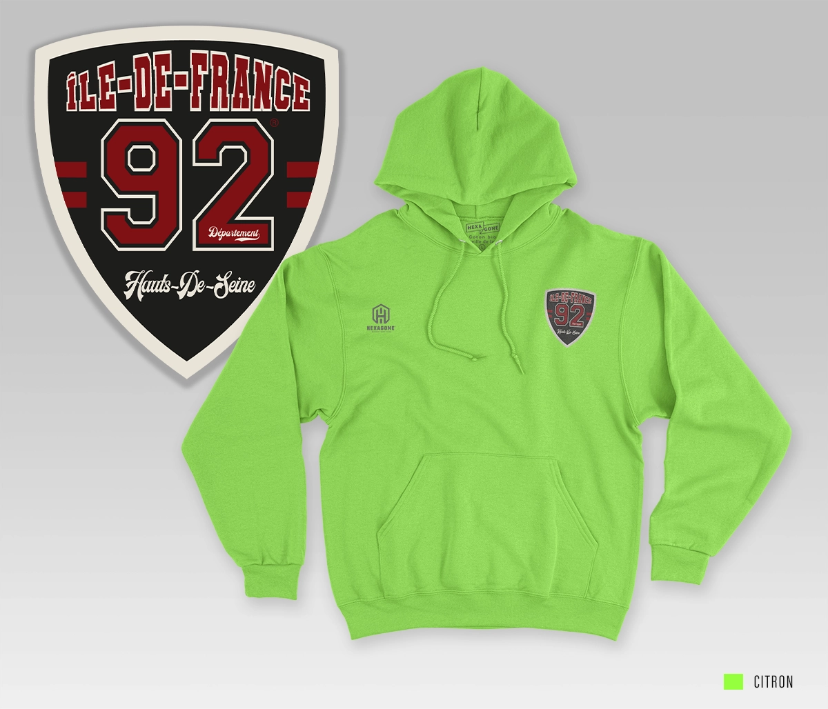 Sweat à capuche homme