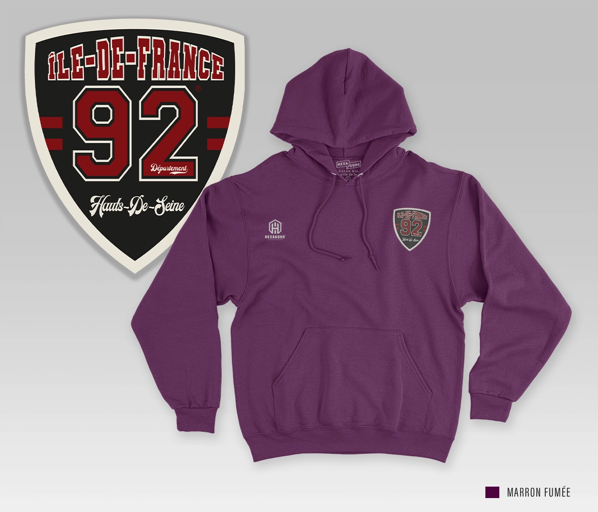 Sweat à capuche homme