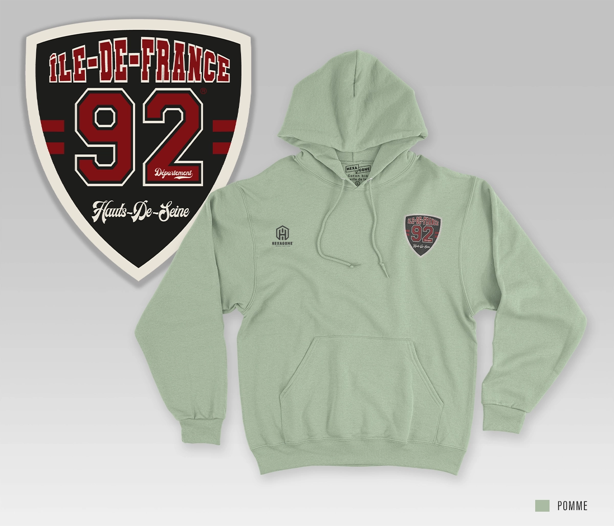 Sweat à capuche homme