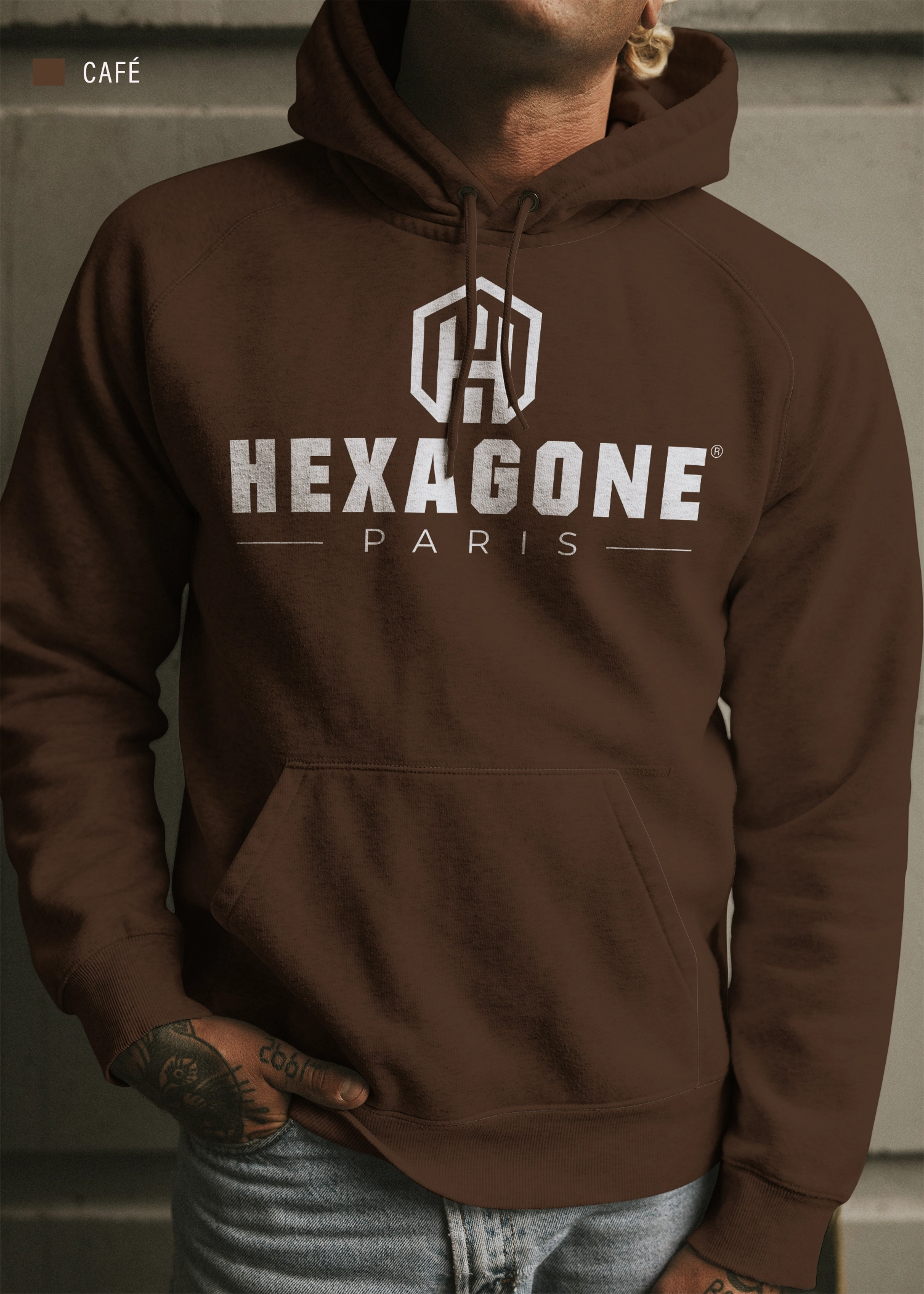 Sweat à capuche homme