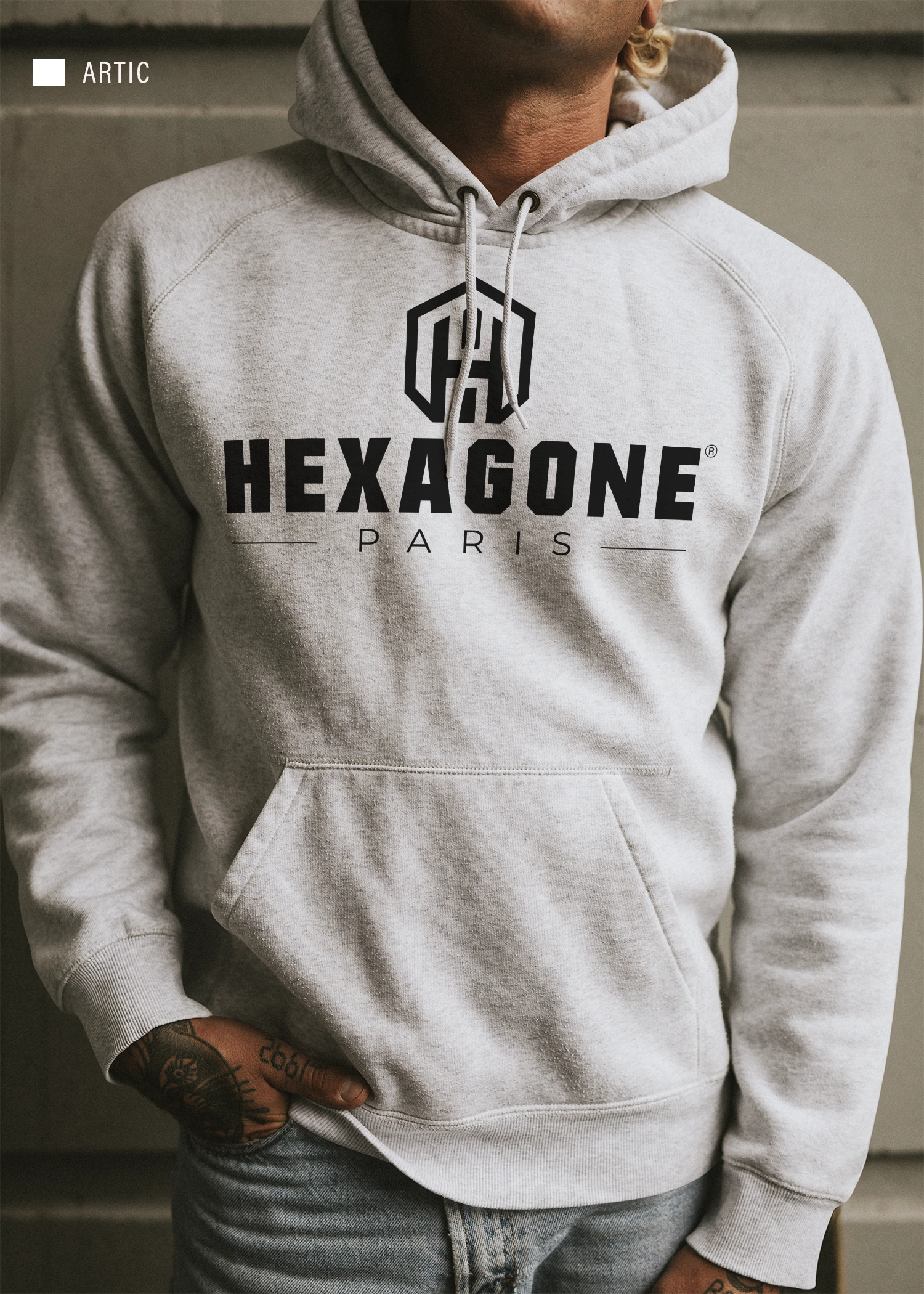 Sweat à capuche homme