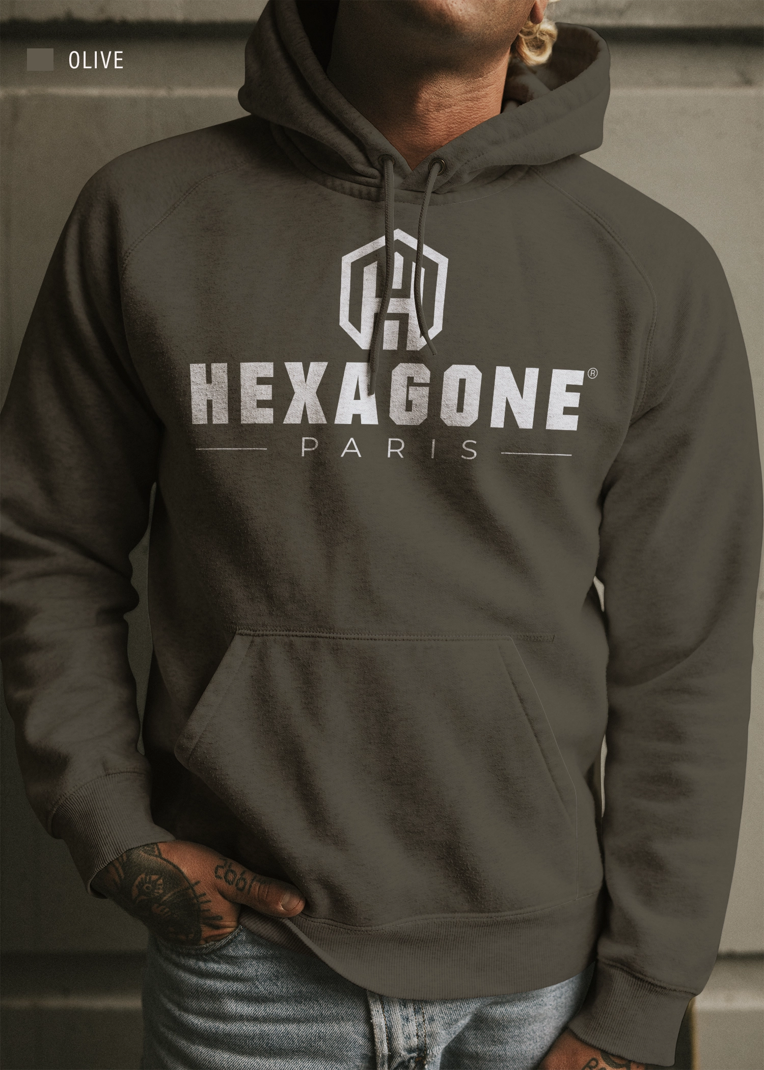 Sweat à capuche homme