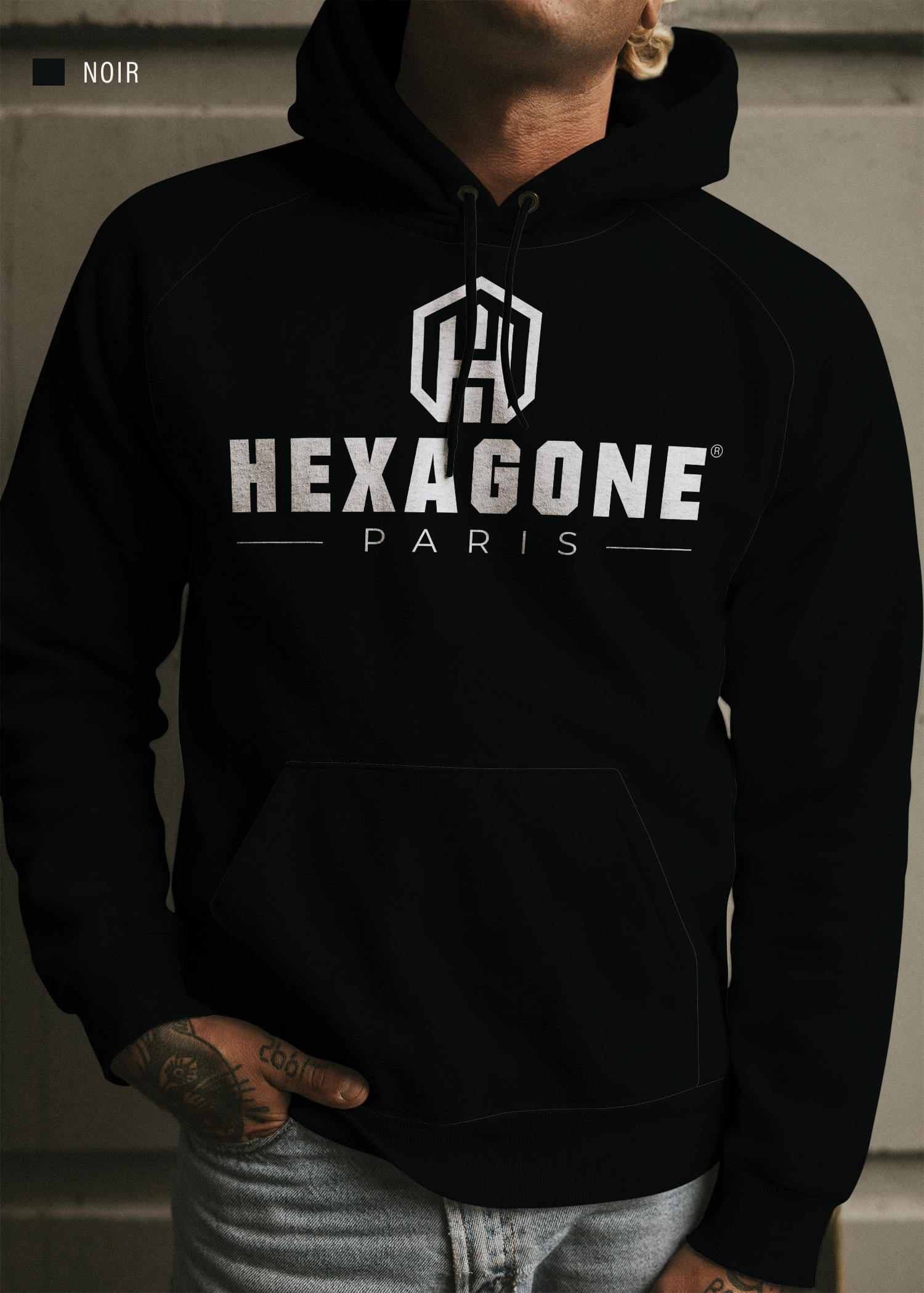 Sweat à capuche homme