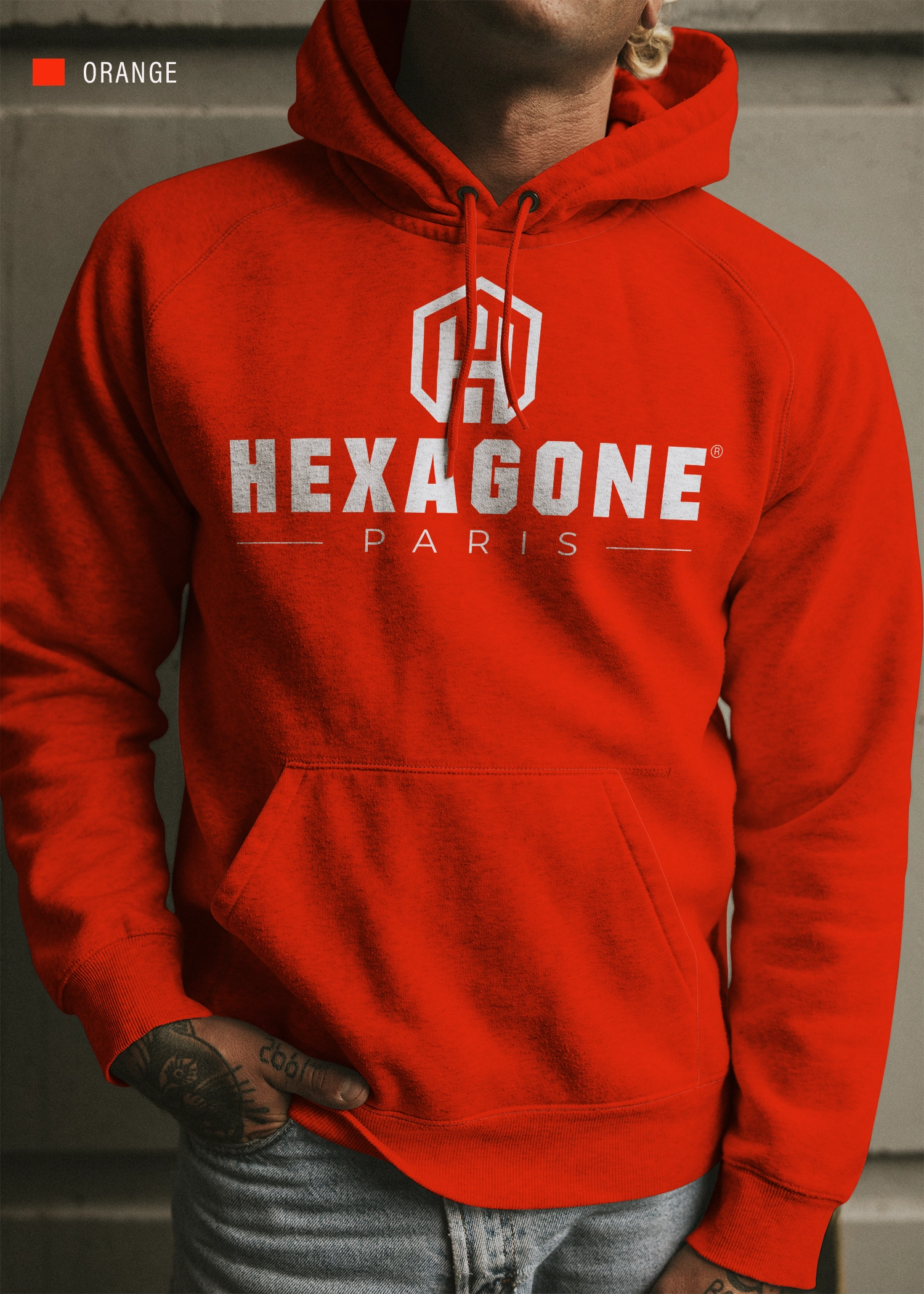 Sweat à capuche homme