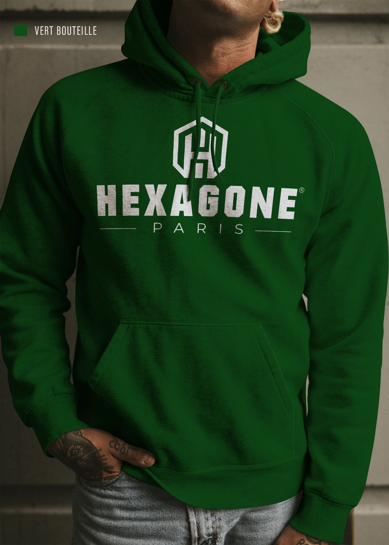 Sweat à capuche homme