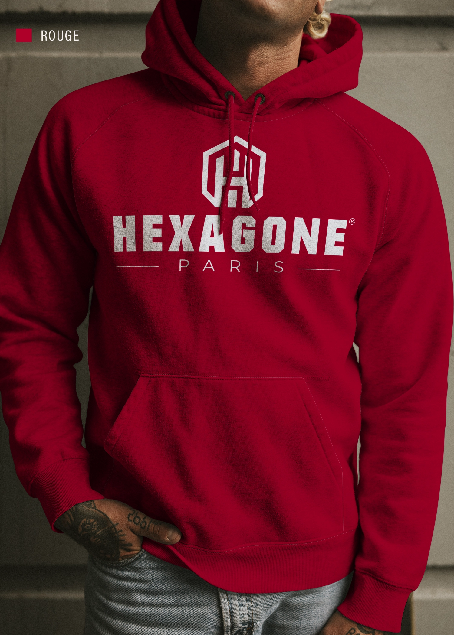 Sweat à capuche homme