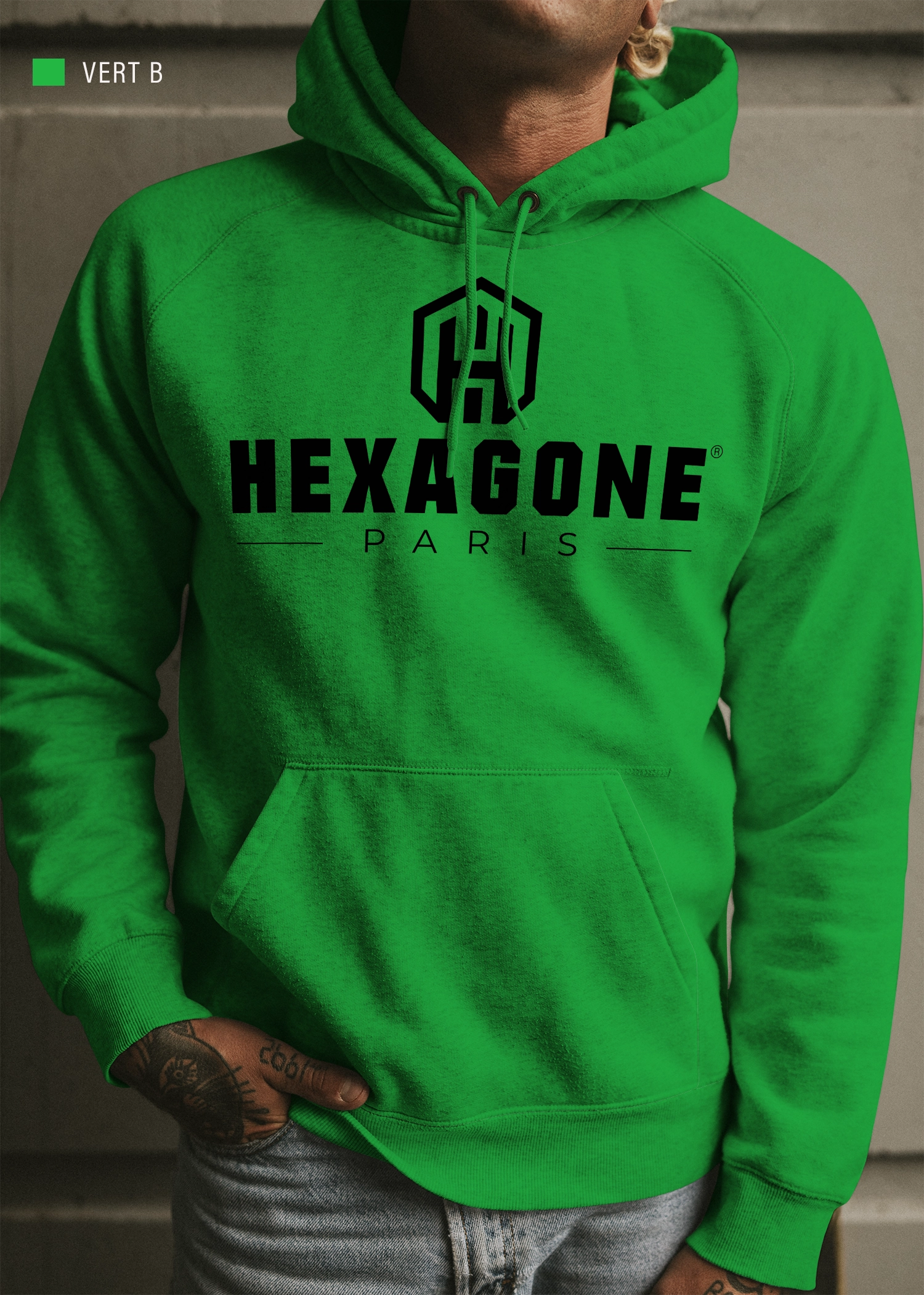 Sweat à capuche homme