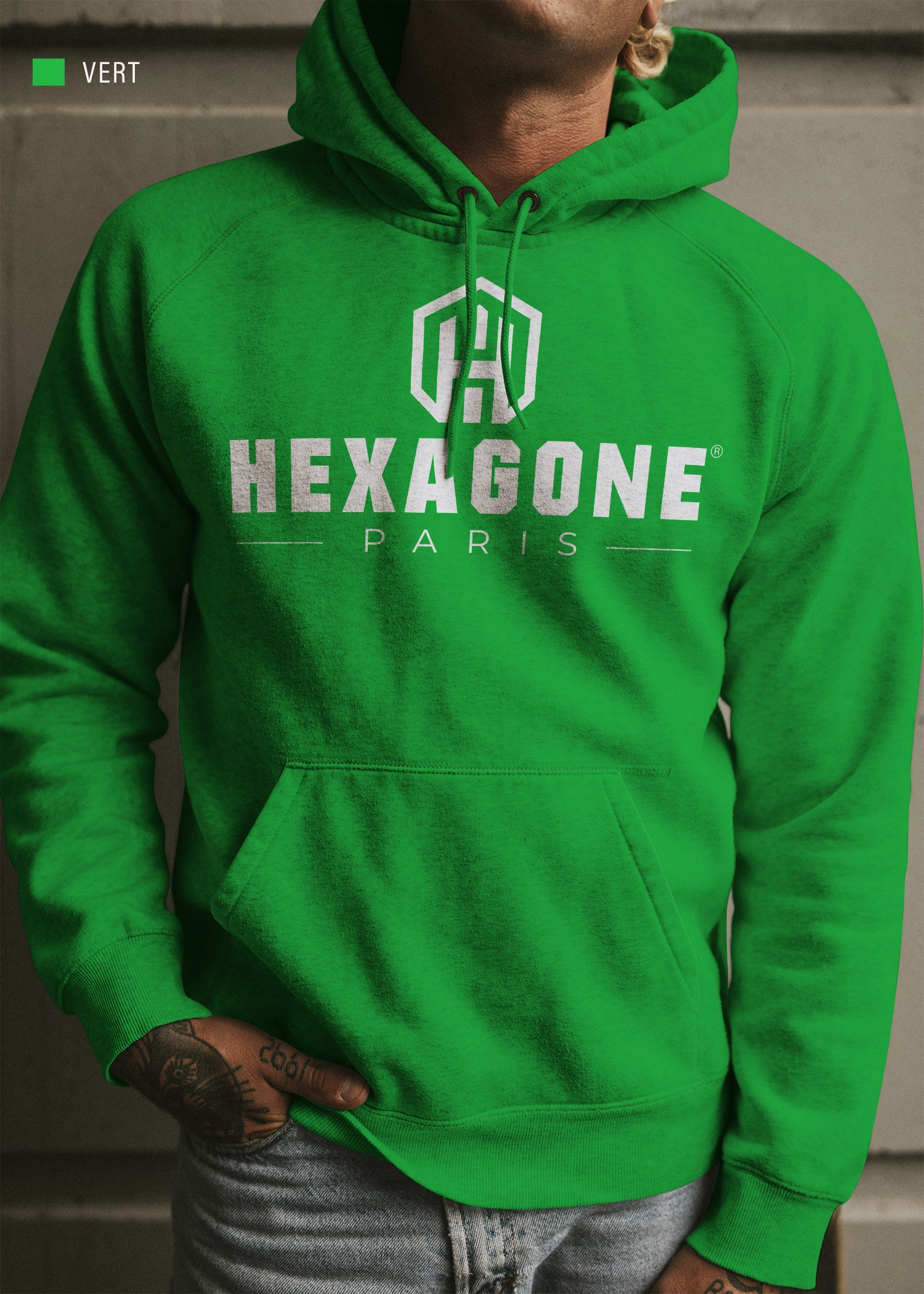 Sweat à capuche homme