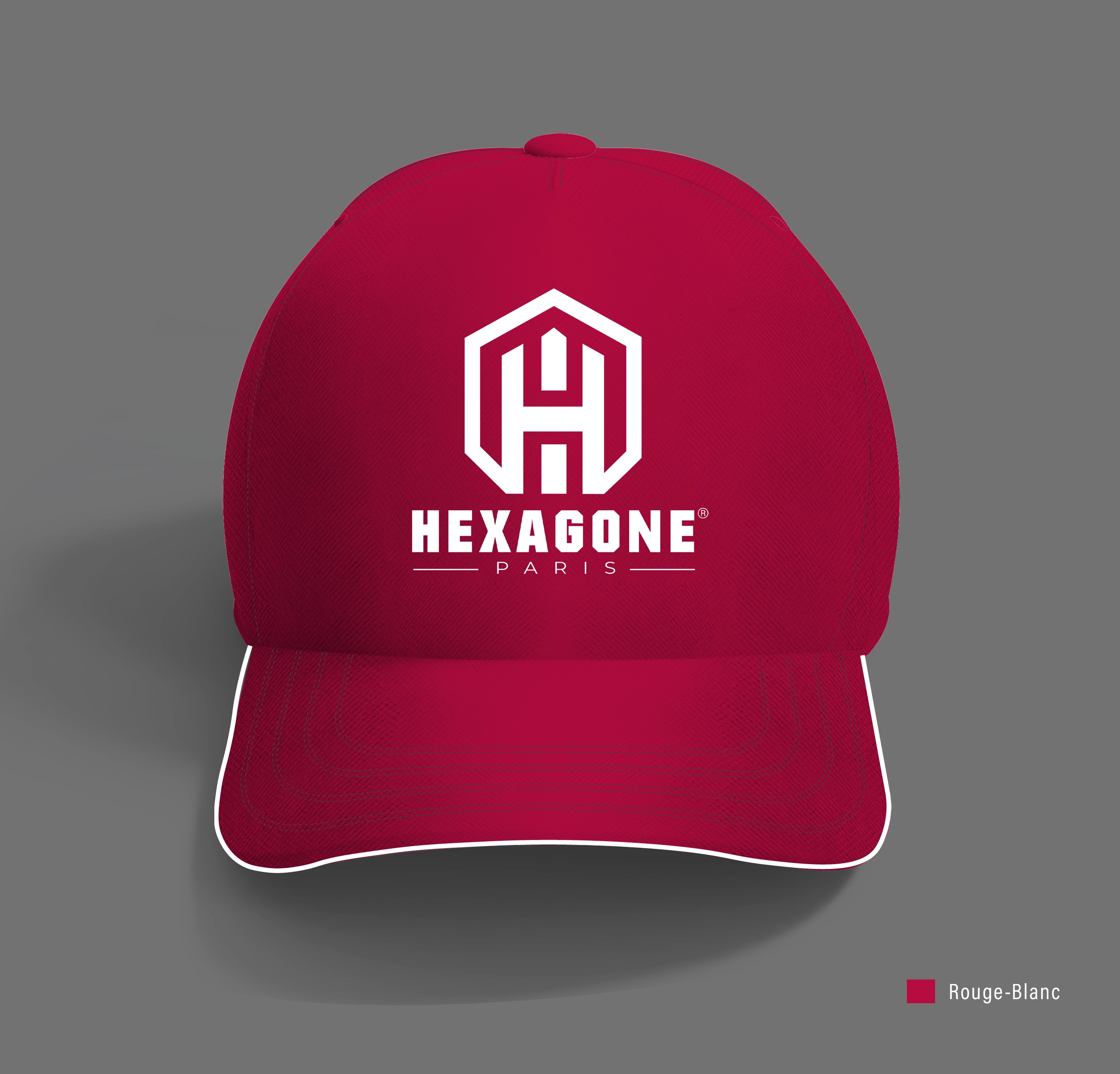 Casquette à lisière bi-ton