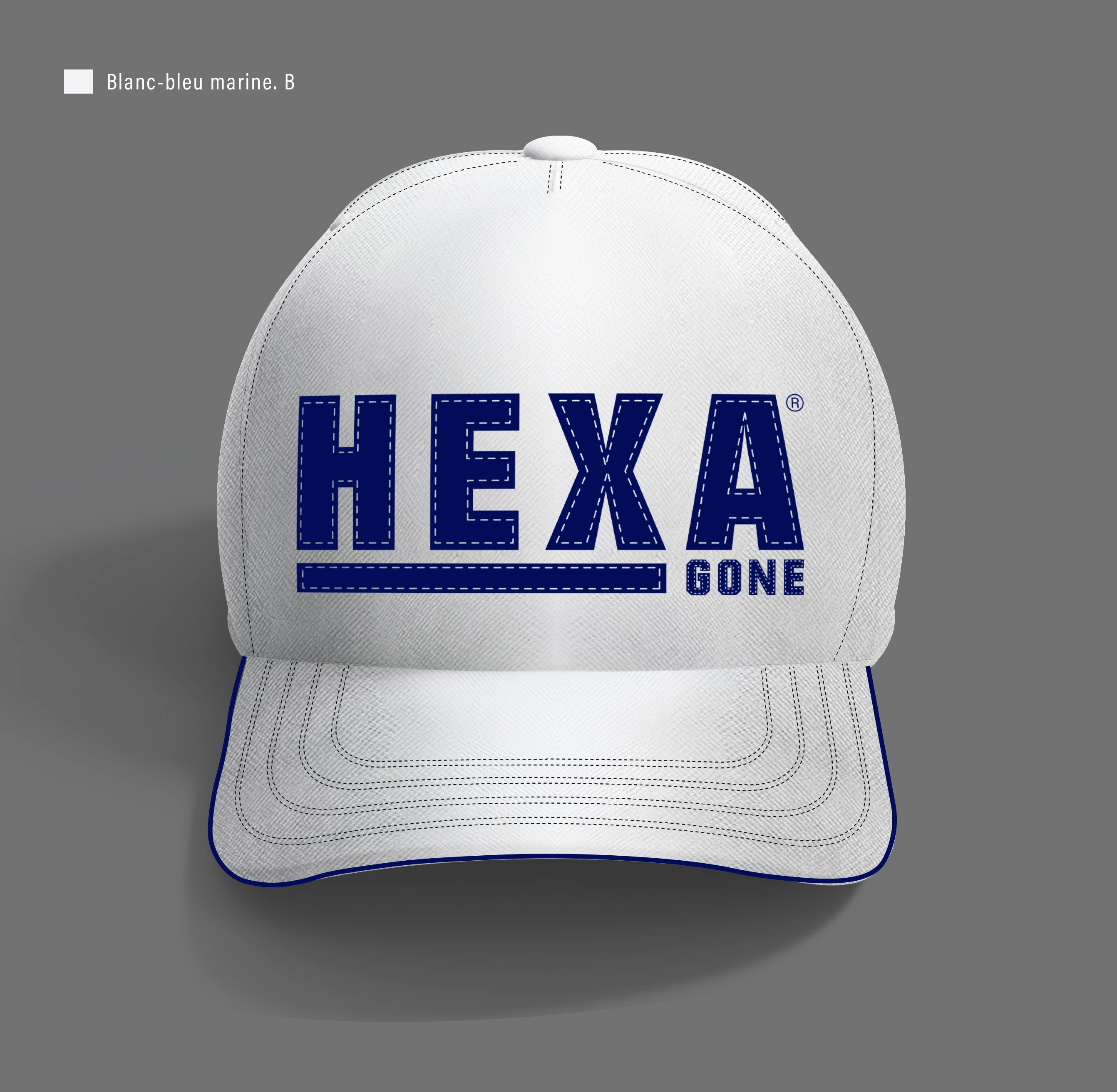 Casquette à lisière Bi-ton