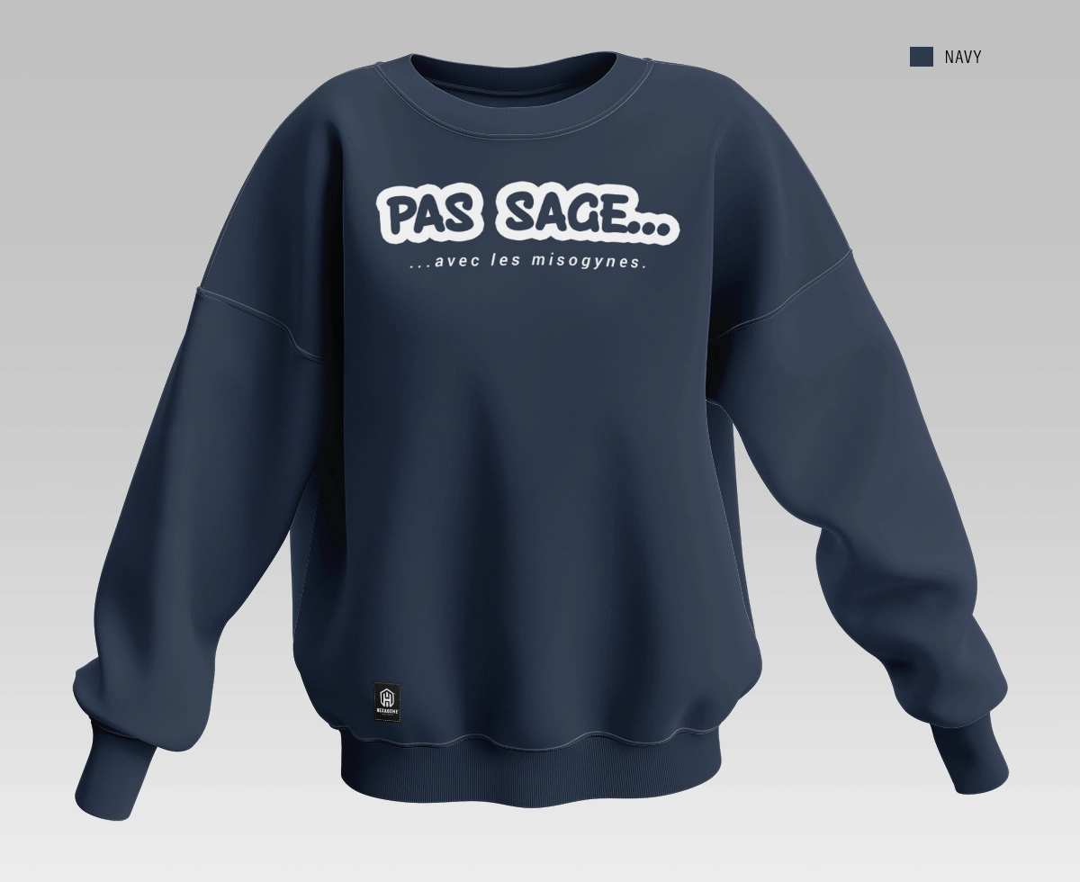 Sweat à col rond femme