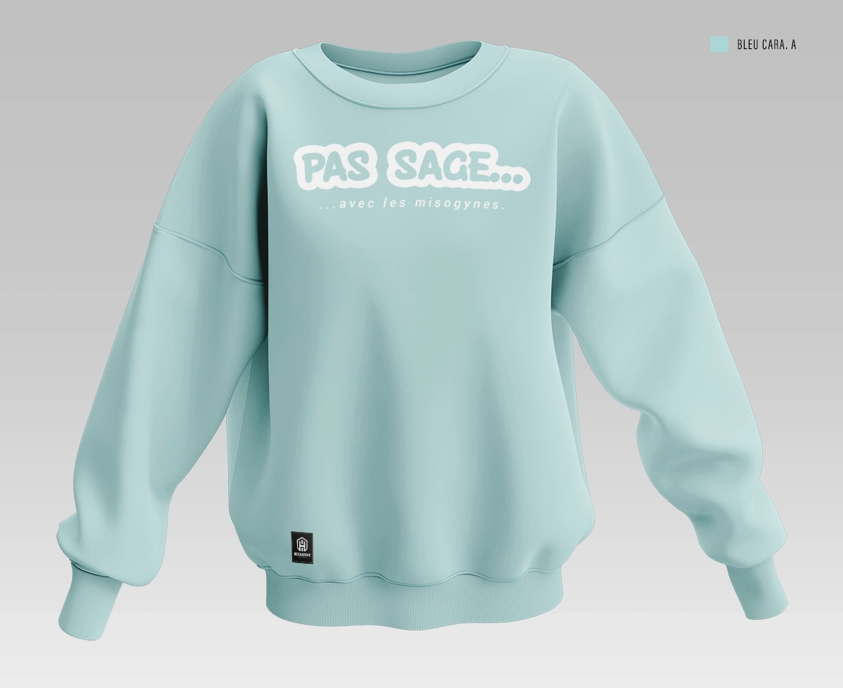 Sweat à col rond femme