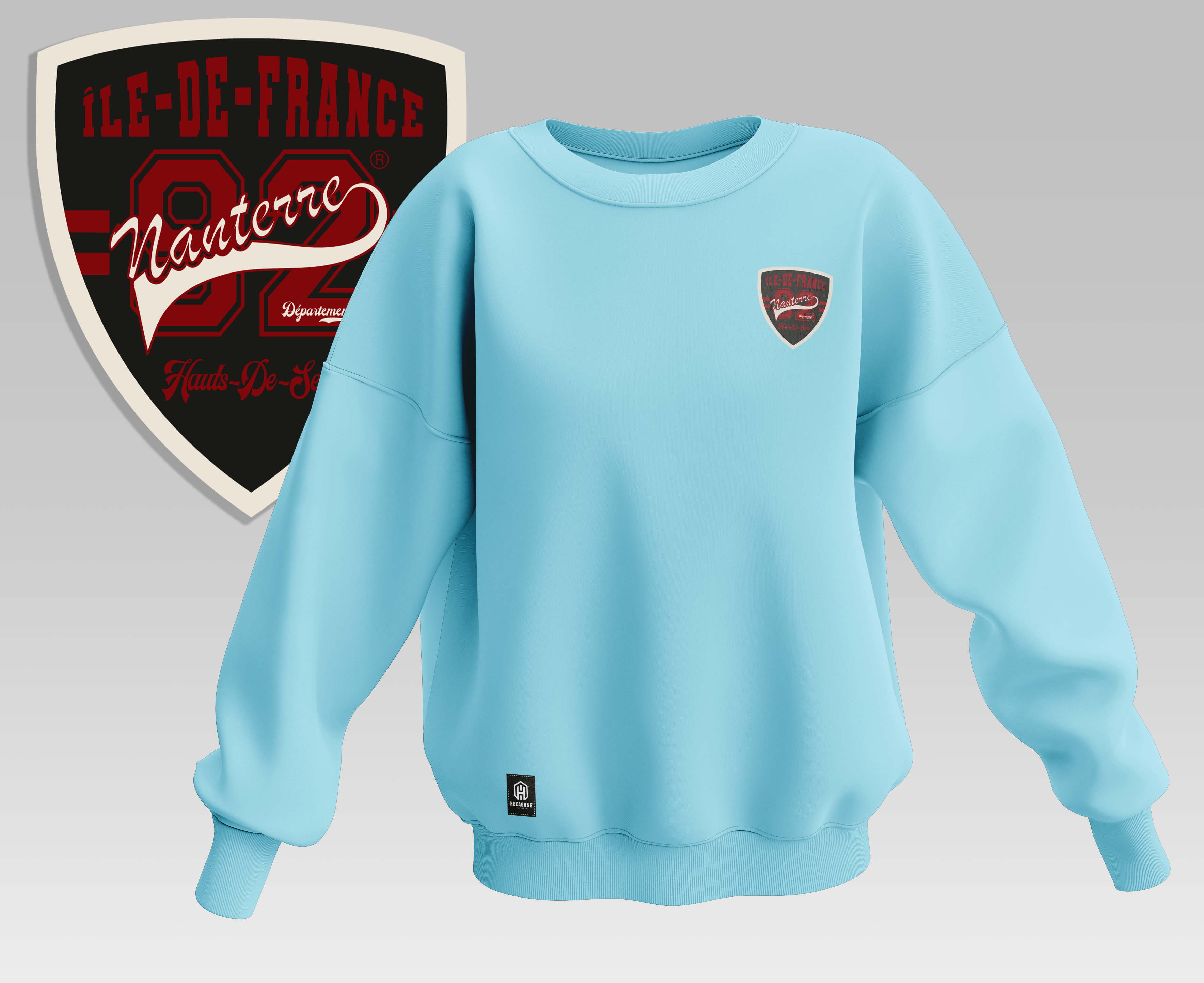 Sweat à col rond femme