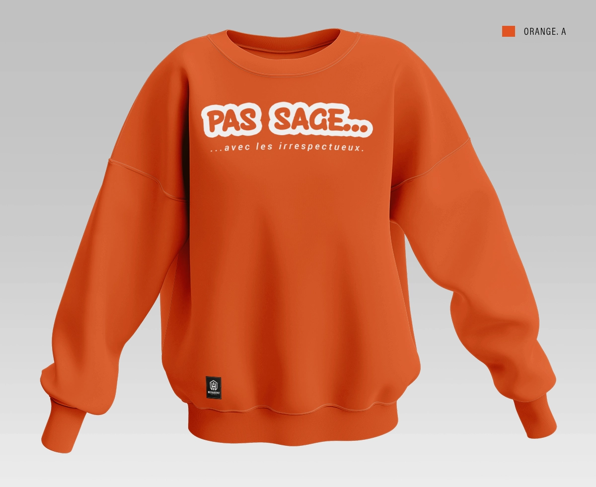 Sweat à col rond femme