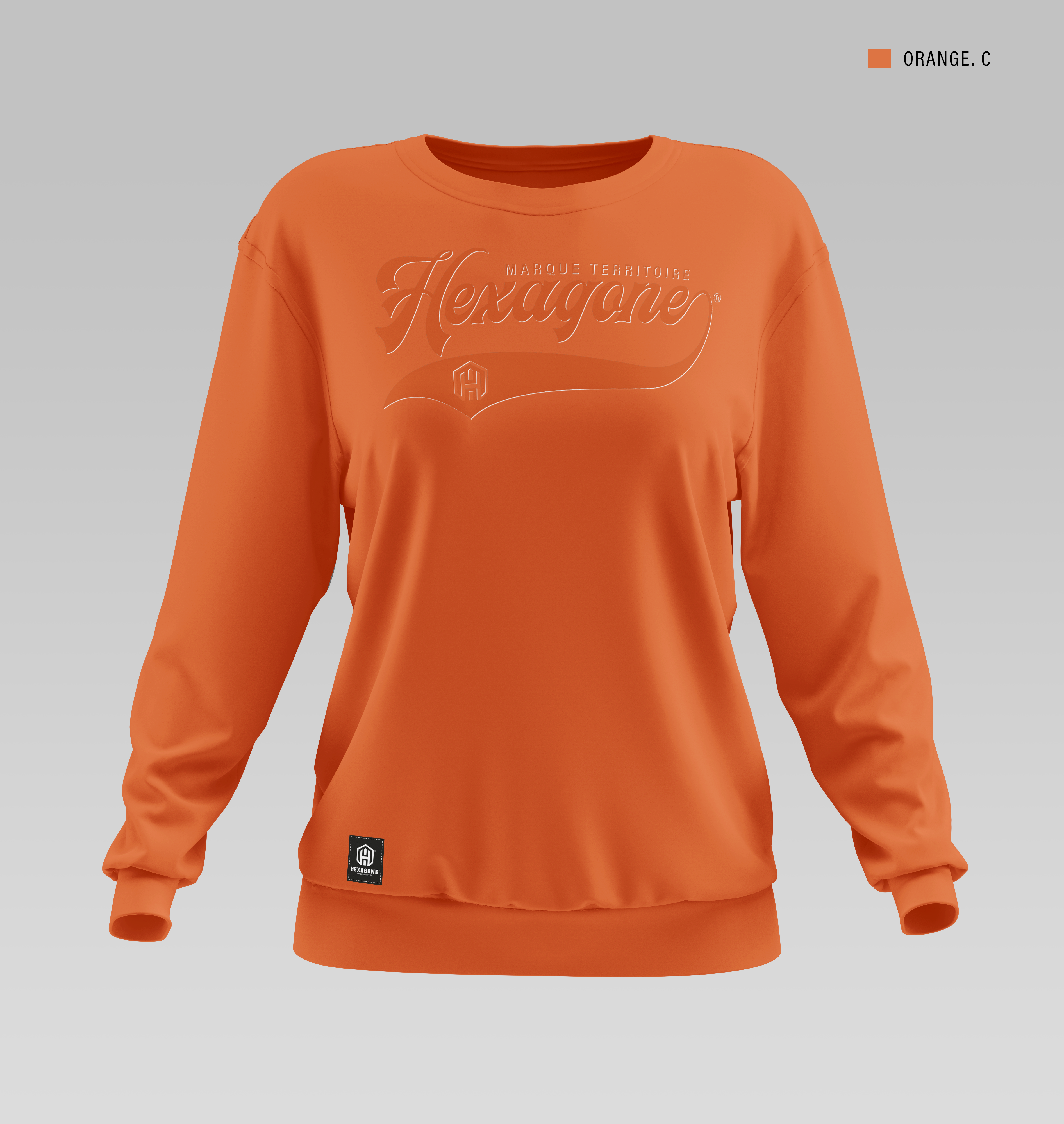 Sweat à col rond femme