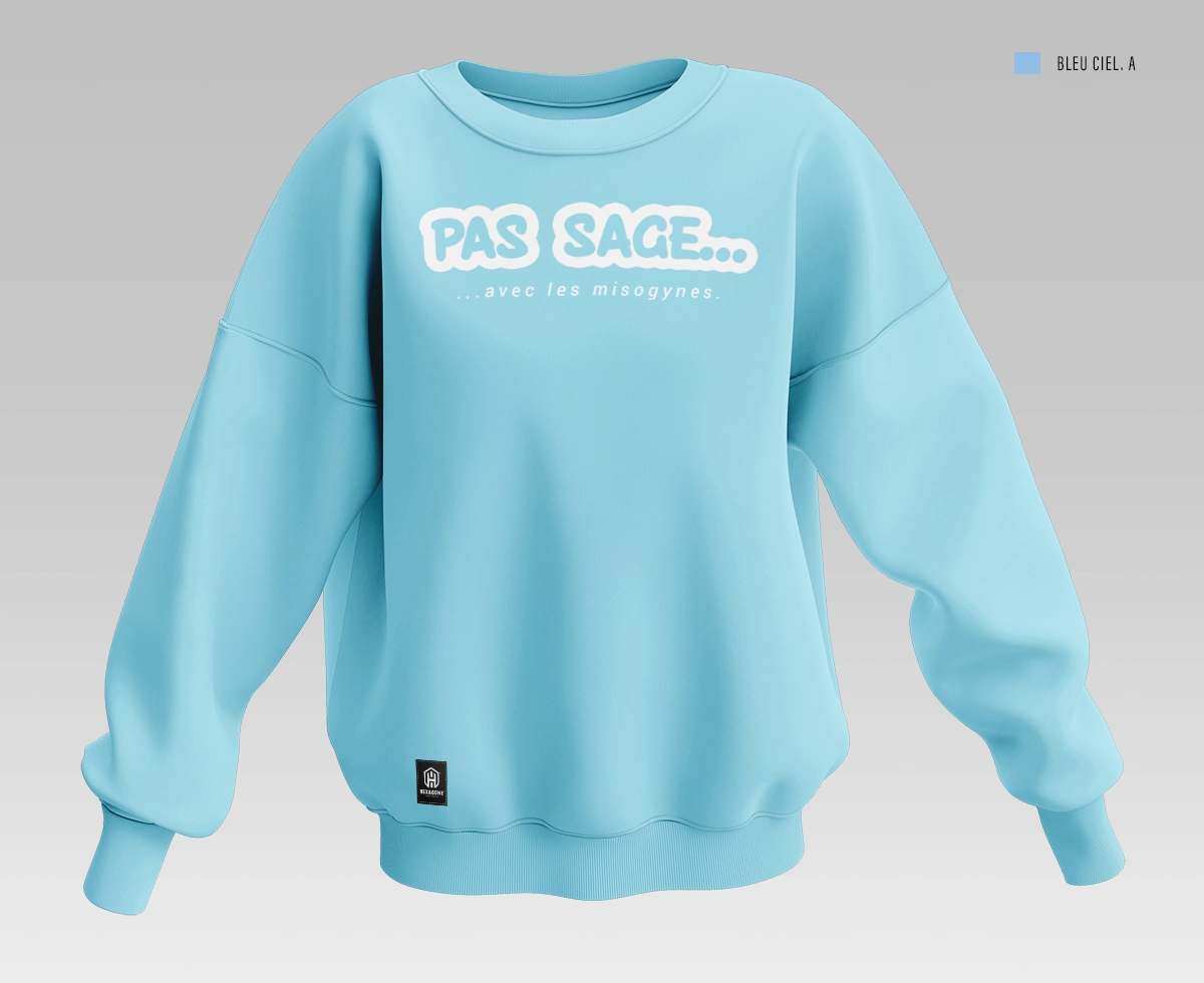 Sweat à col rond femme