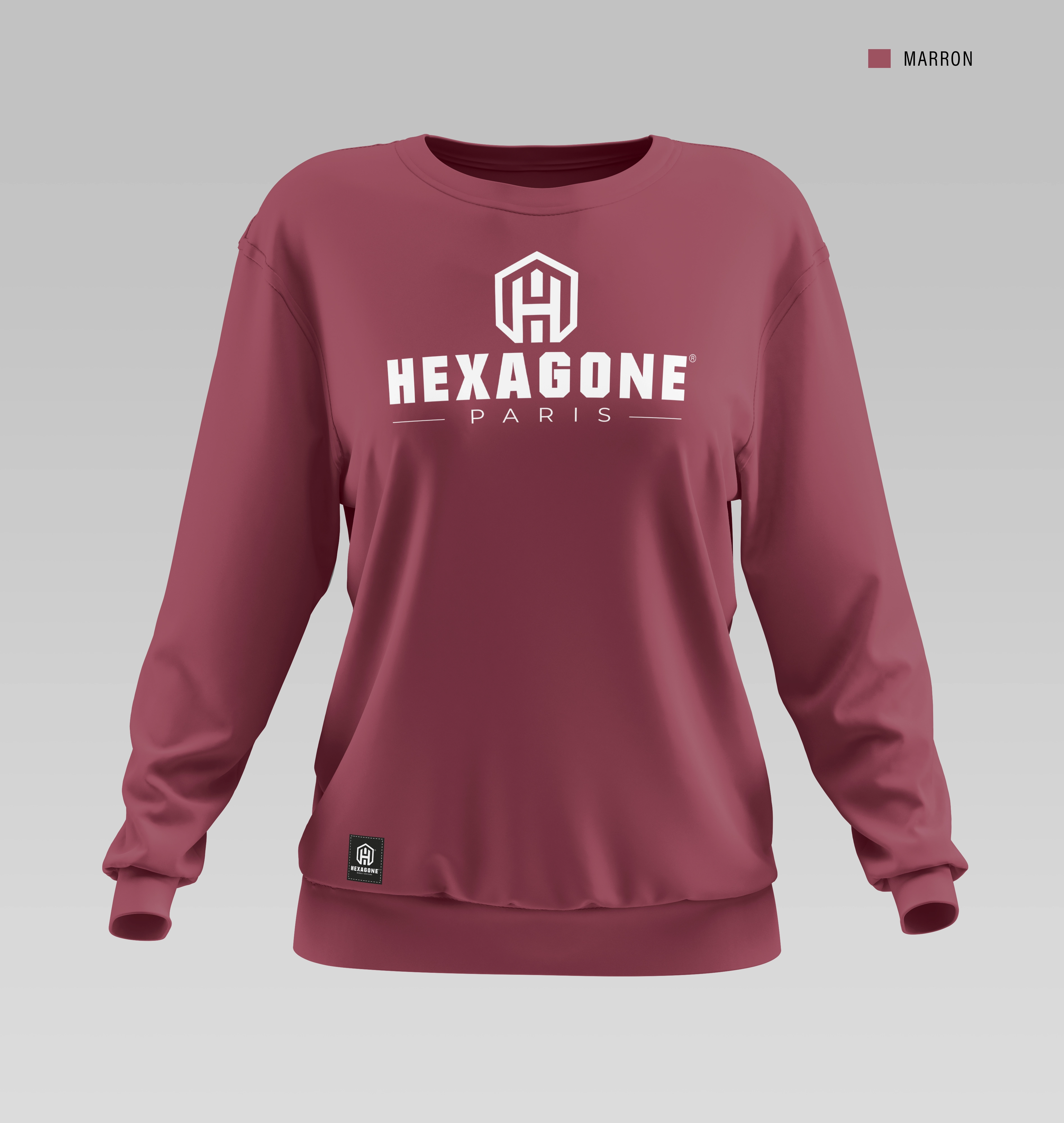 Sweat à col rond femme