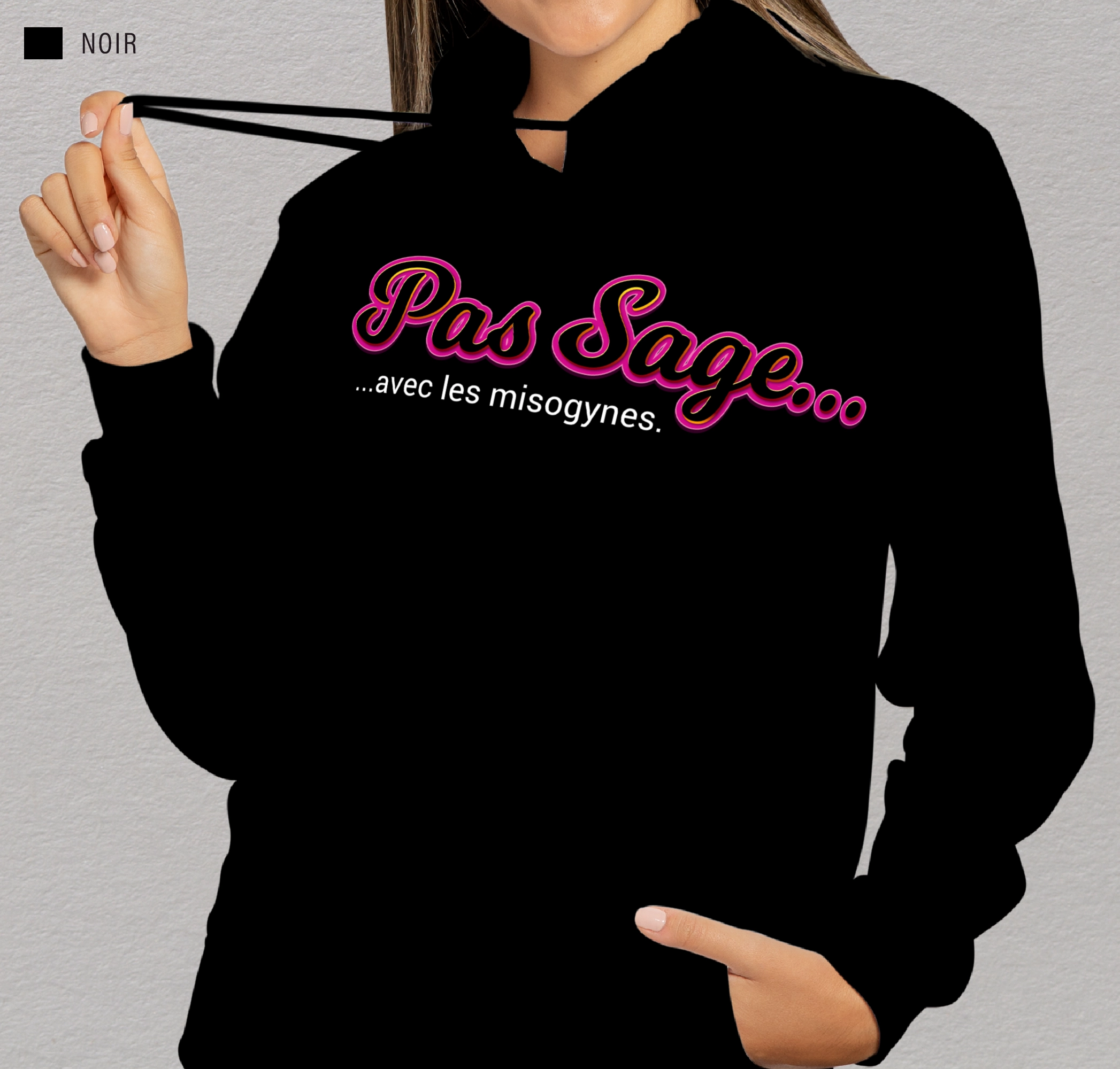 Sweat à capuche femme