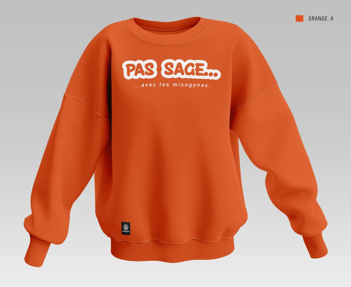 Sweat à col rond femme