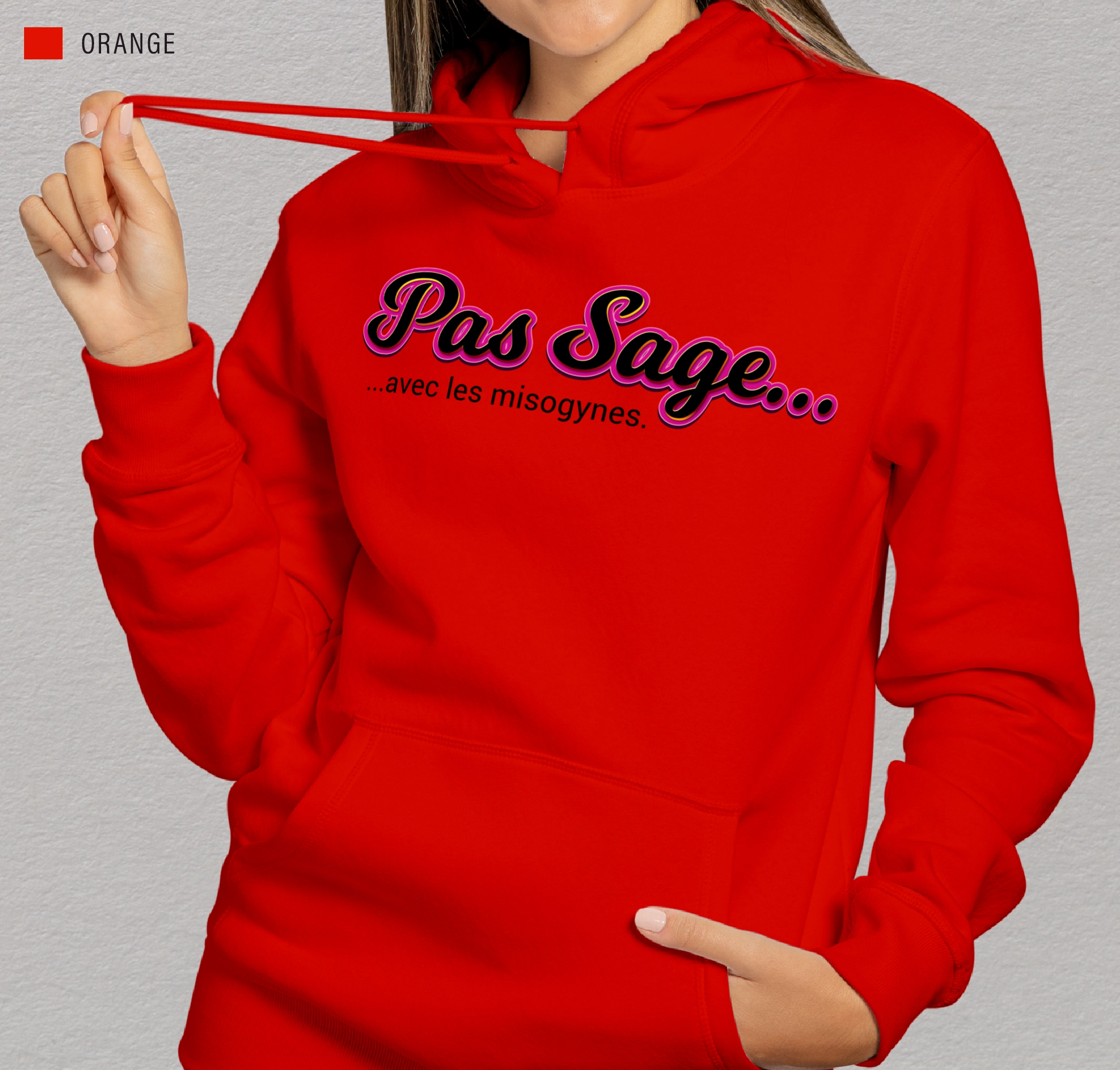 Sweat à capuche femme