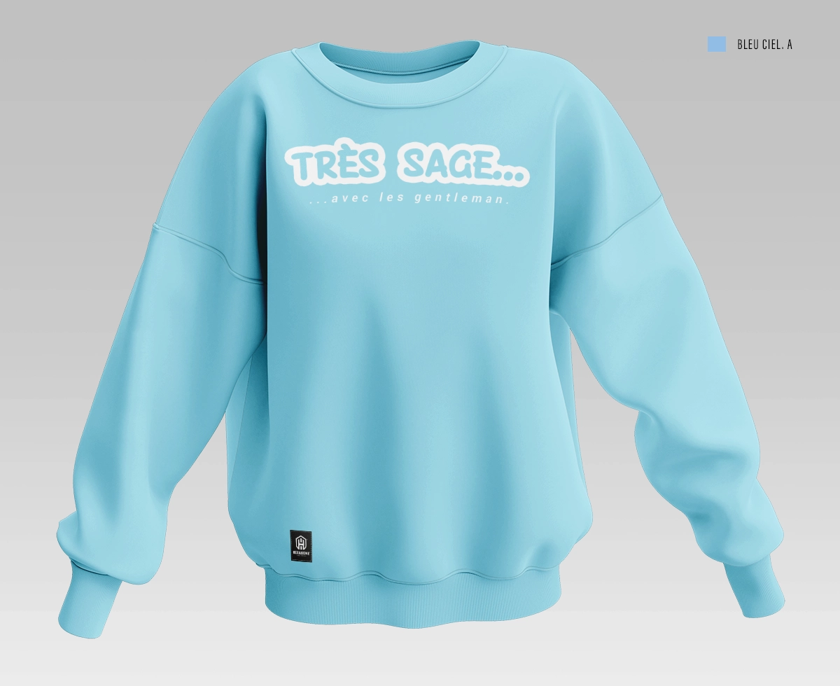 Sweat à col rond femme