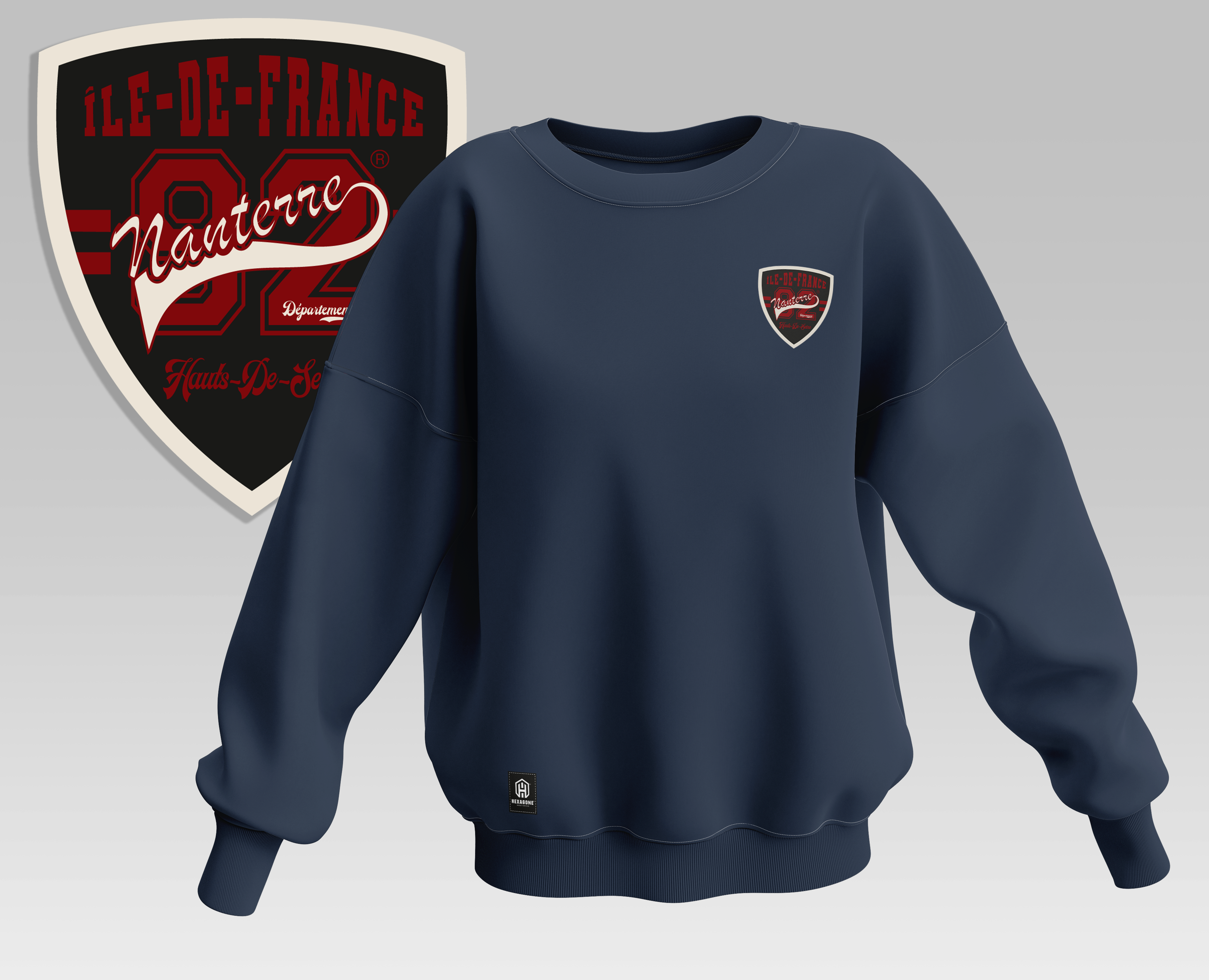 Sweat à col rond femme