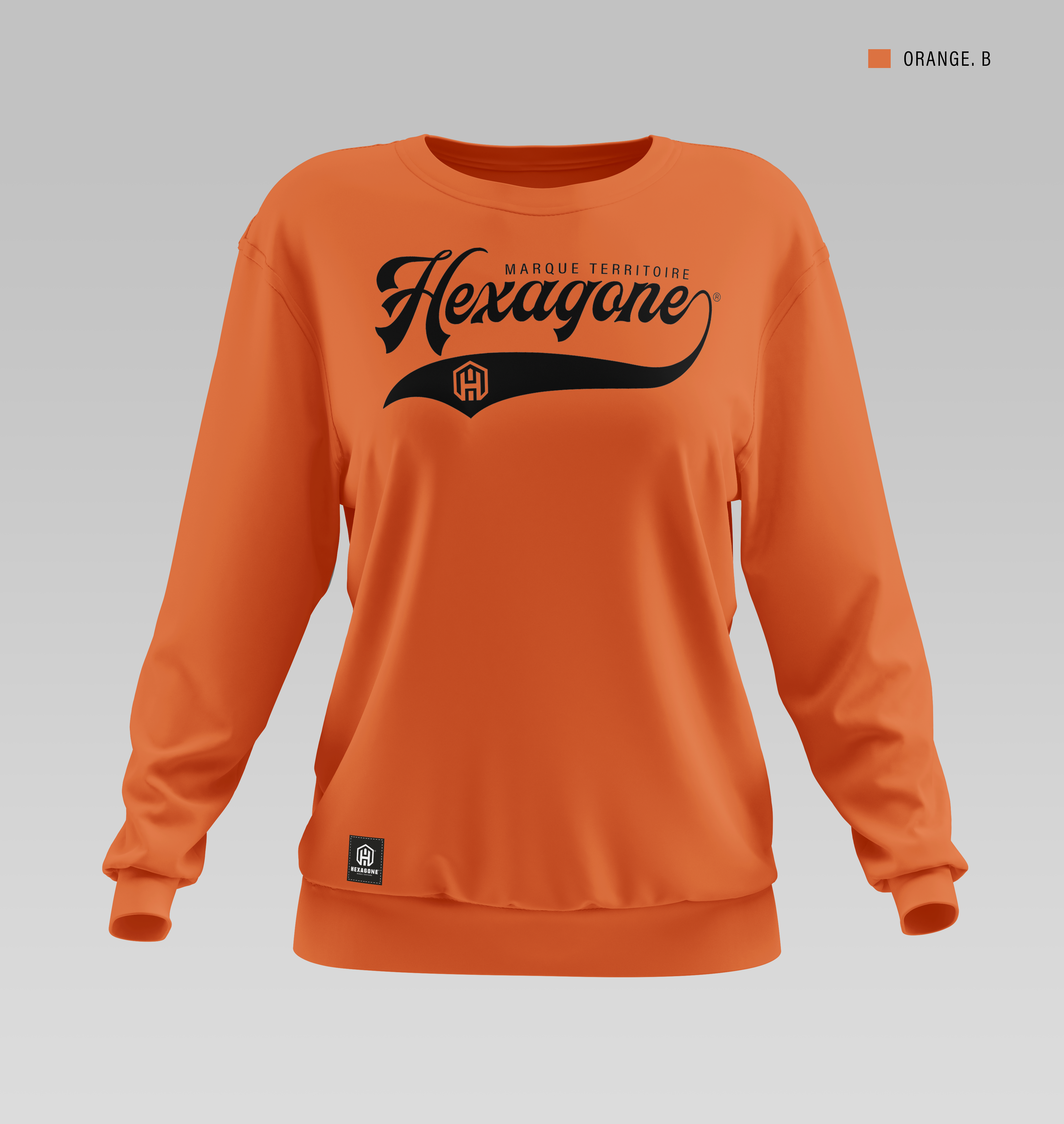 Sweat à col rond femme