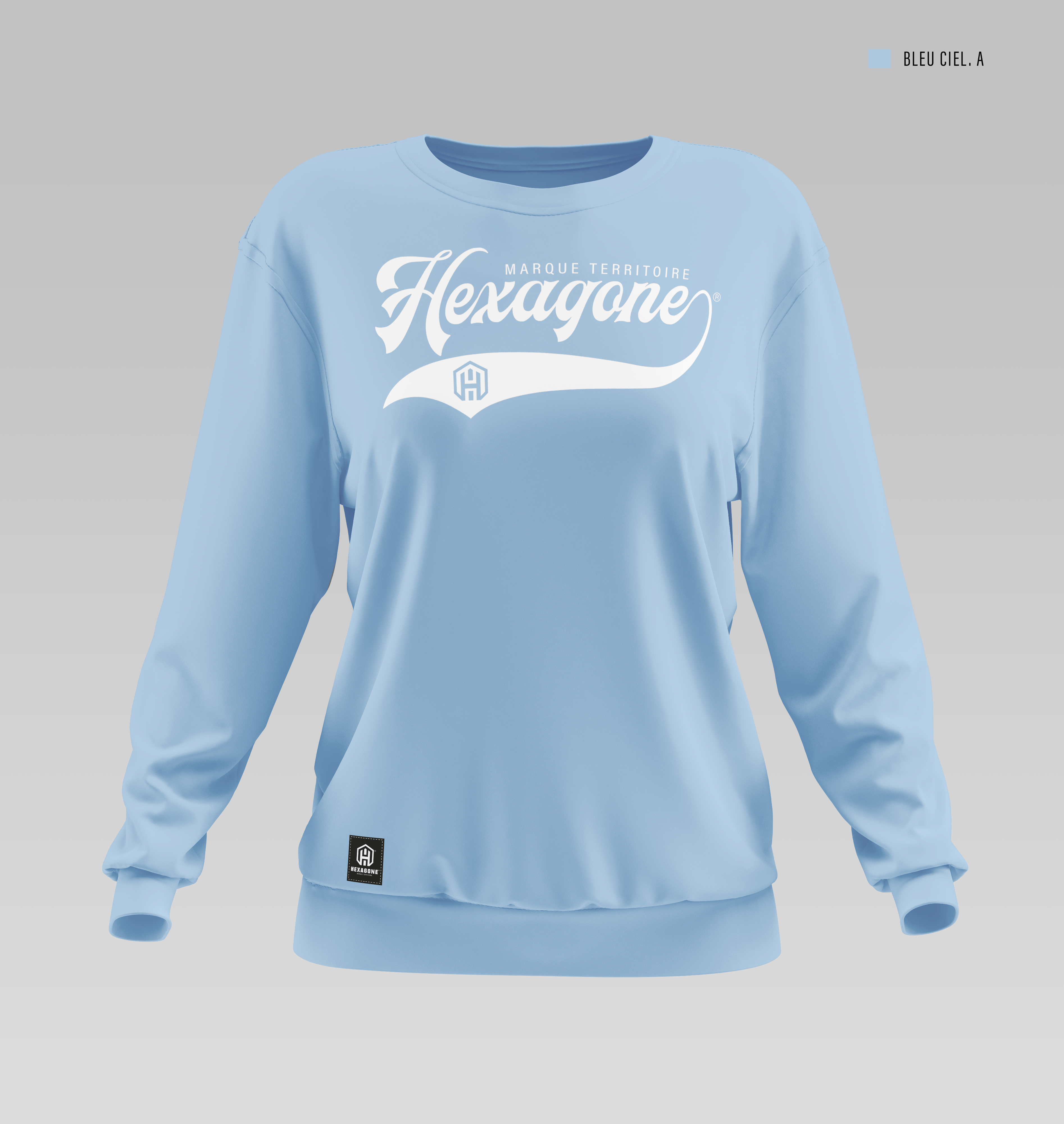 Sweat à col rond femme