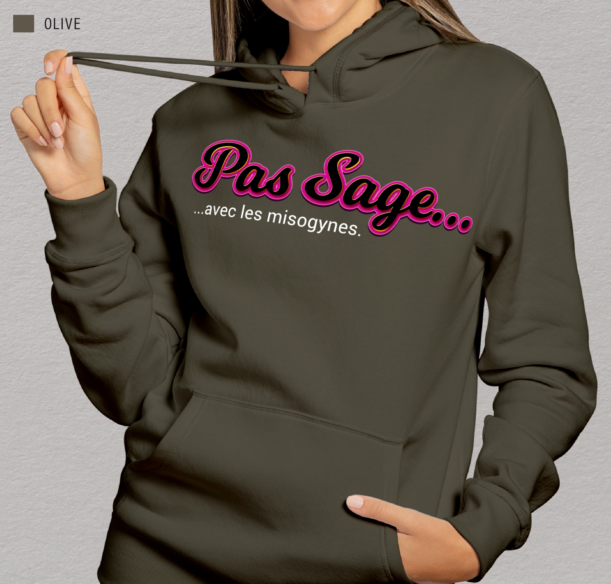 Sweat à capuche femme