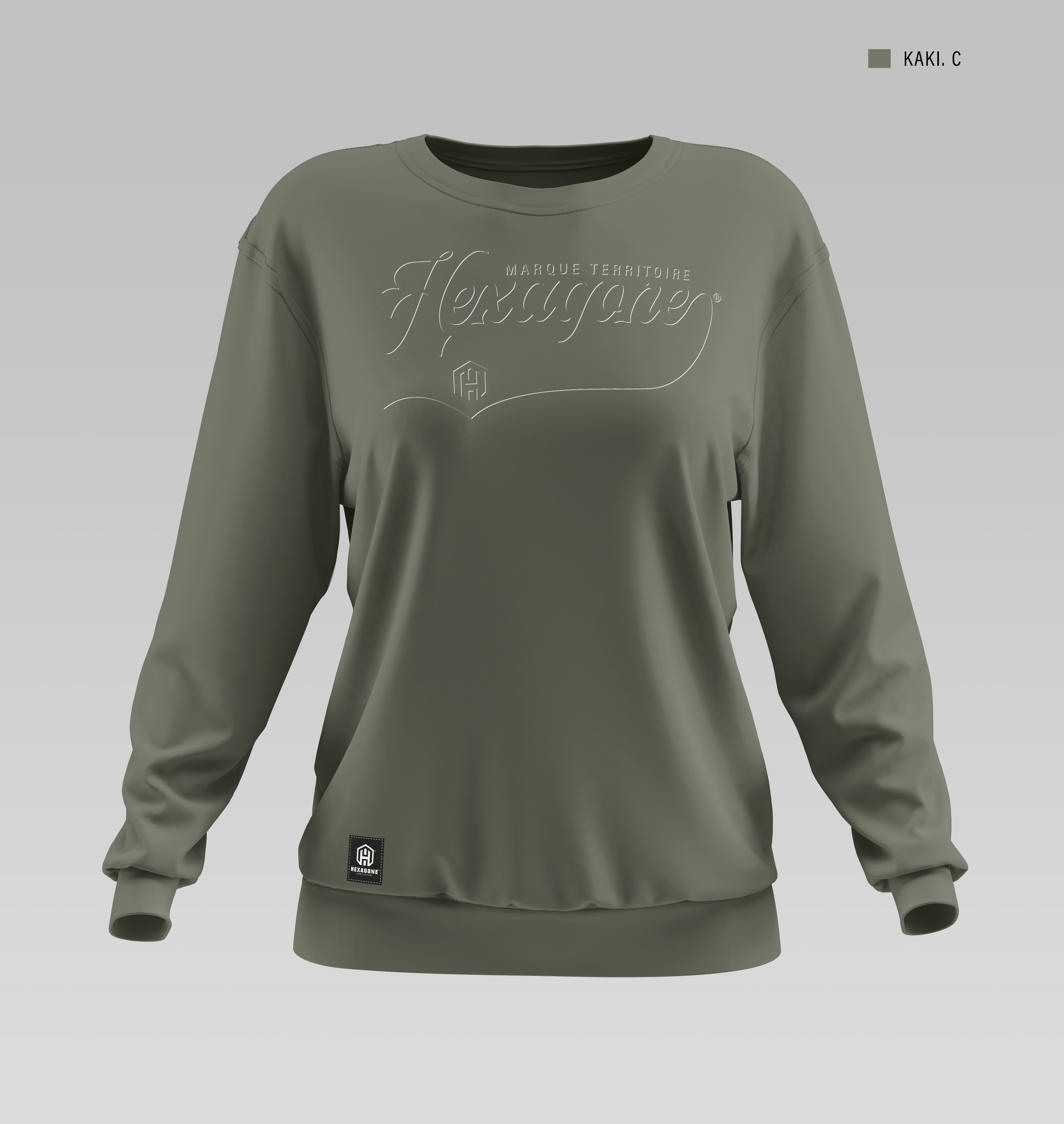 Sweat à col rond femme