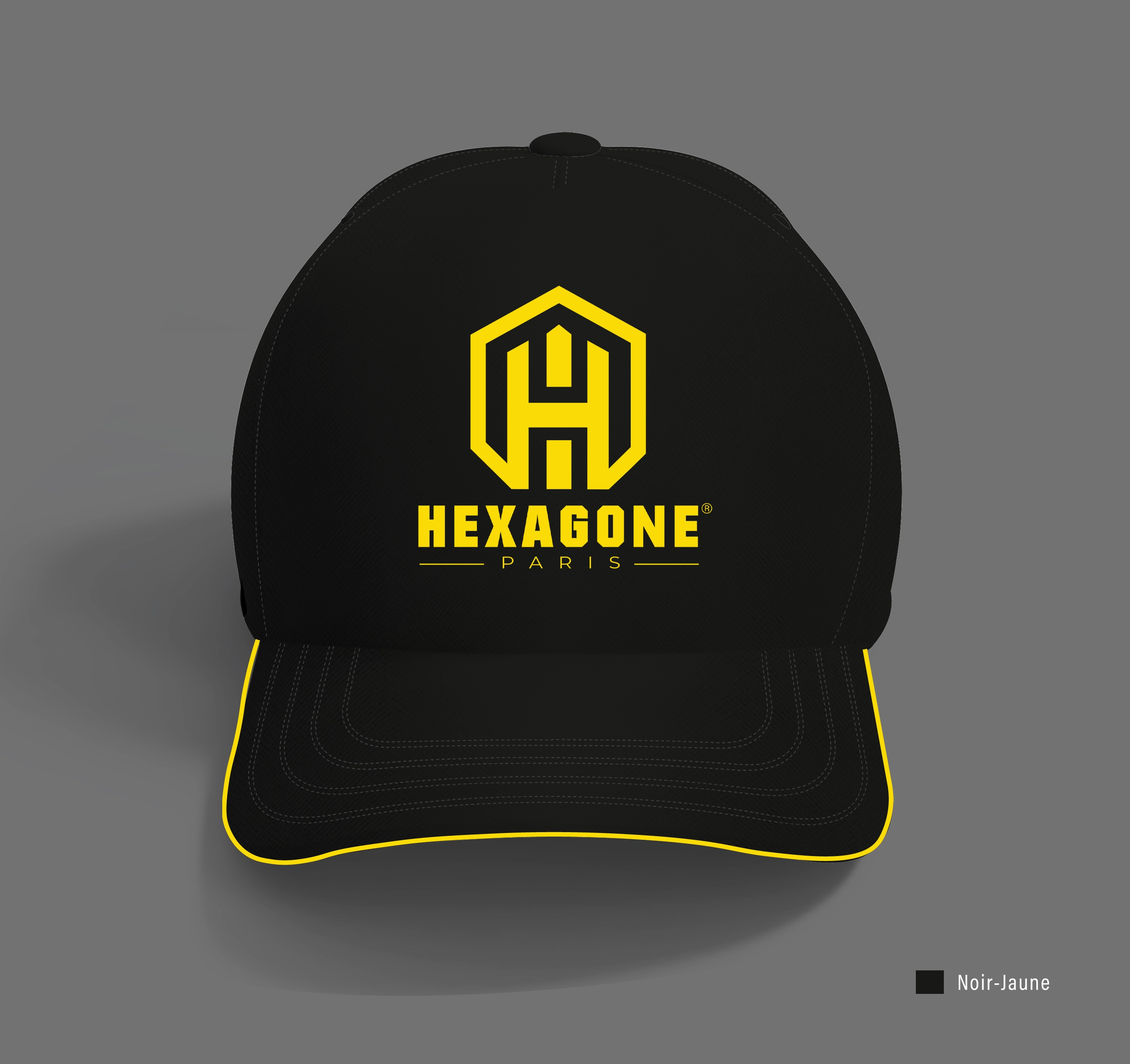 Casquette à lisière bi-ton