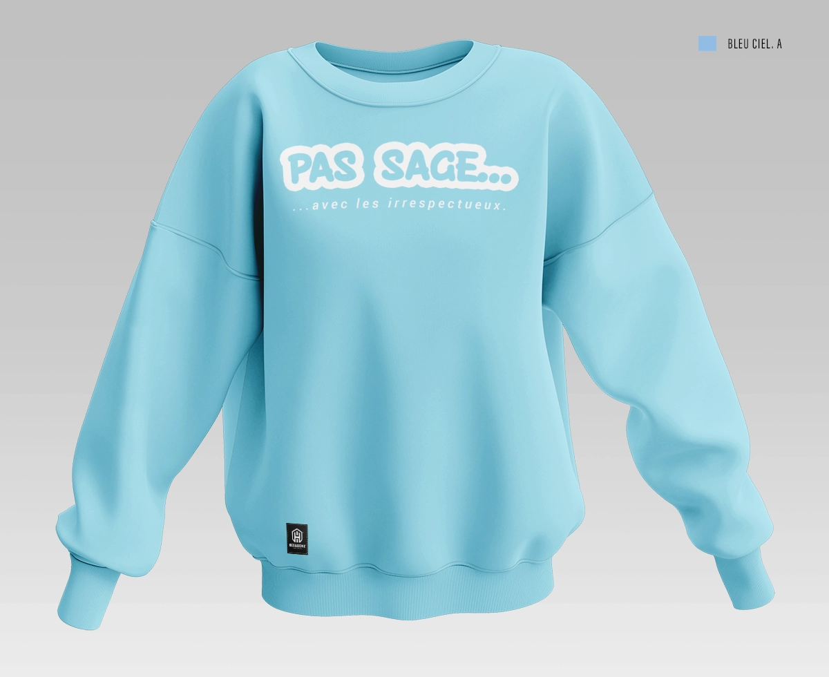 Sweat à col rond femme