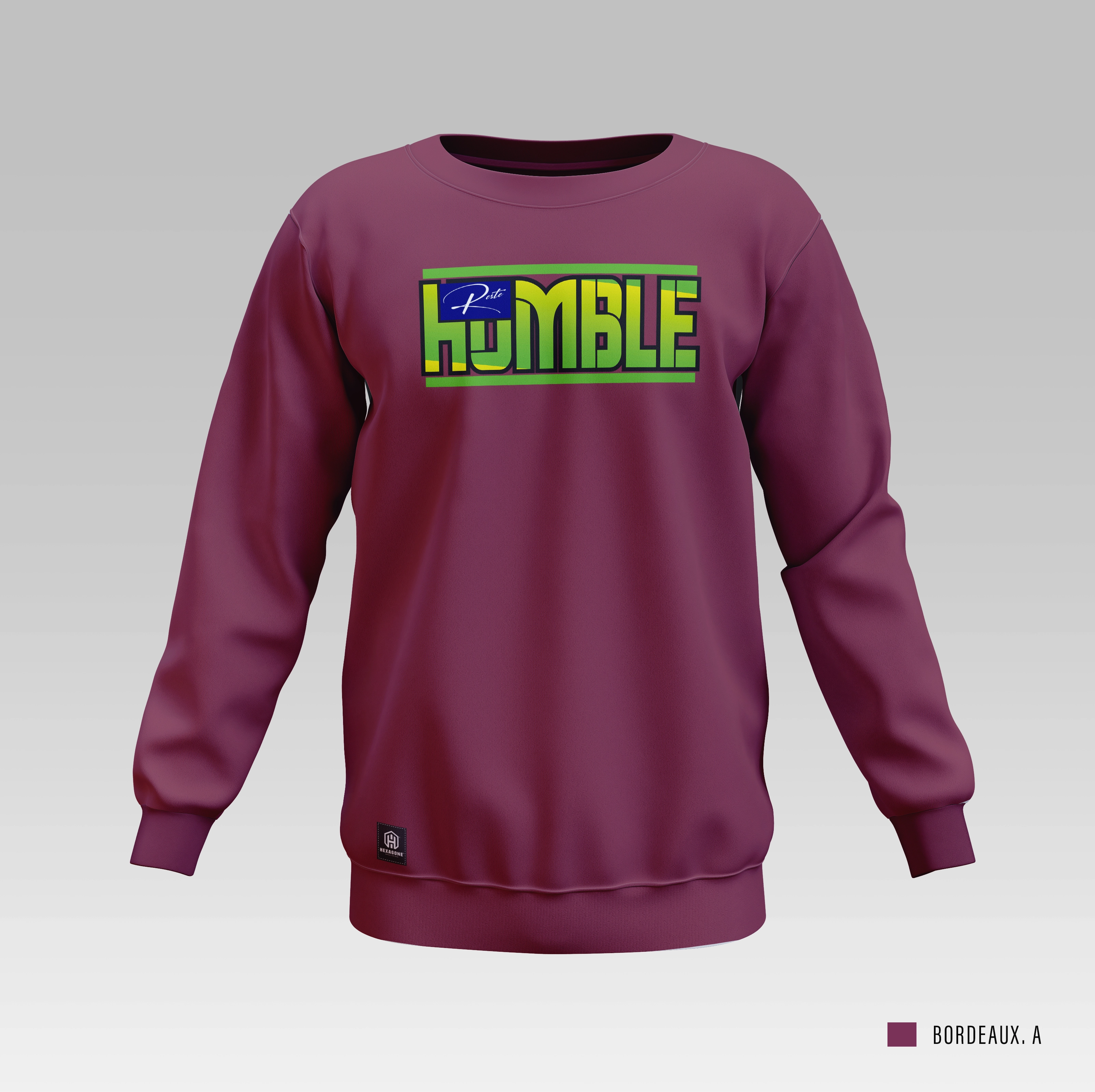 Sweat col rond homme
