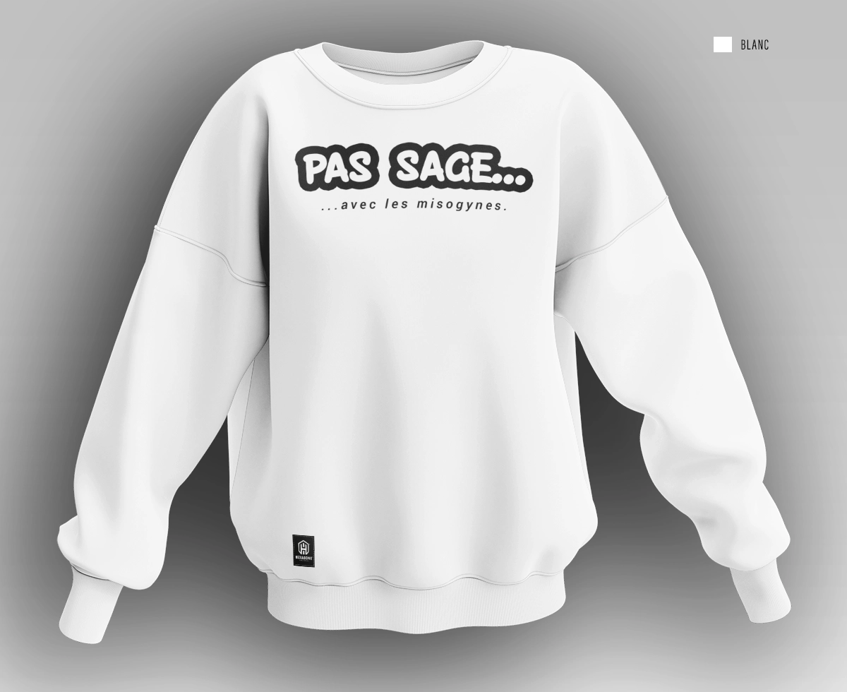 Sweat à col rond femme