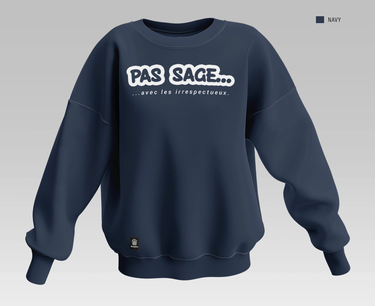 Sweat à col rond femme