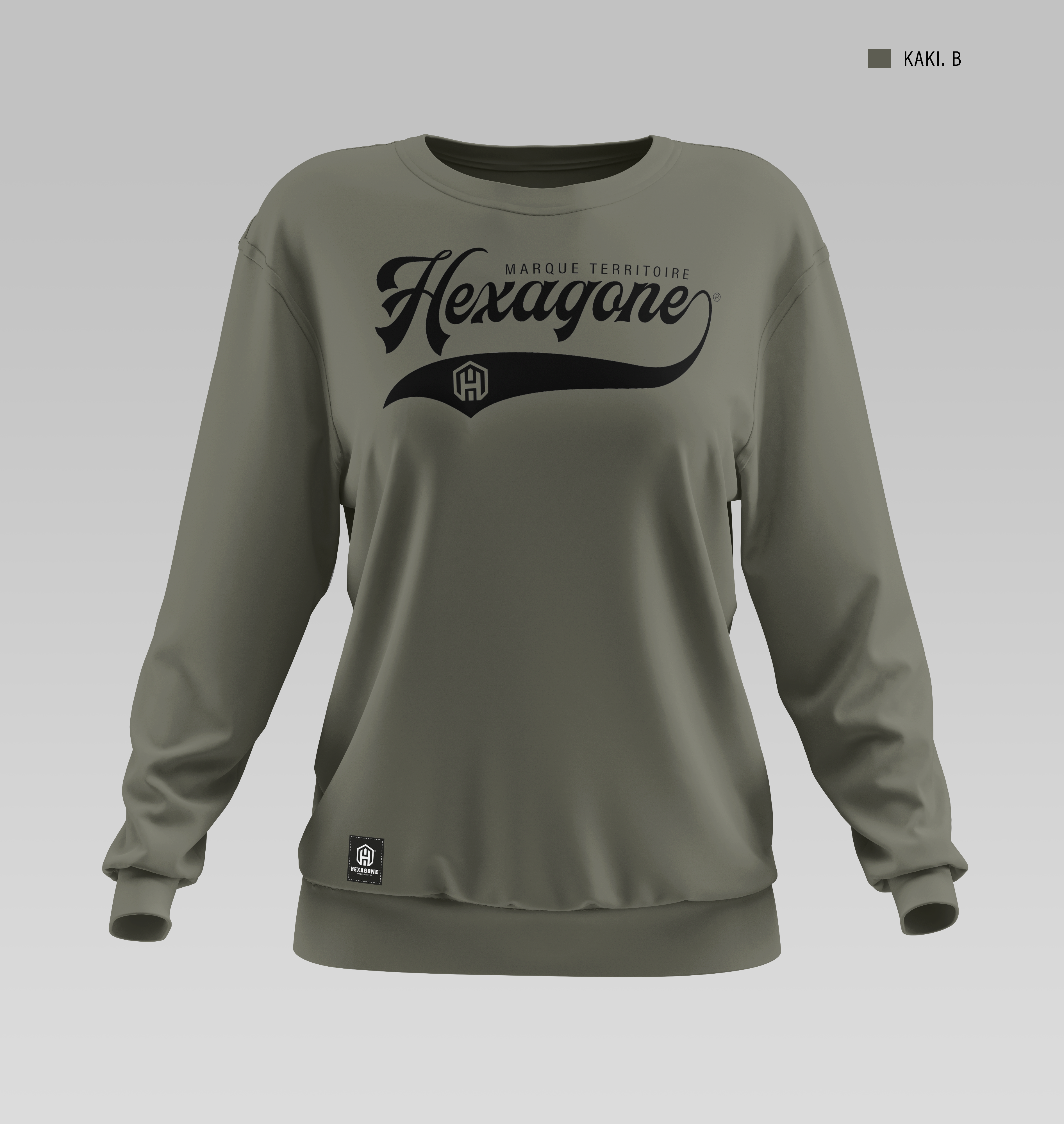 Sweat à col rond femme