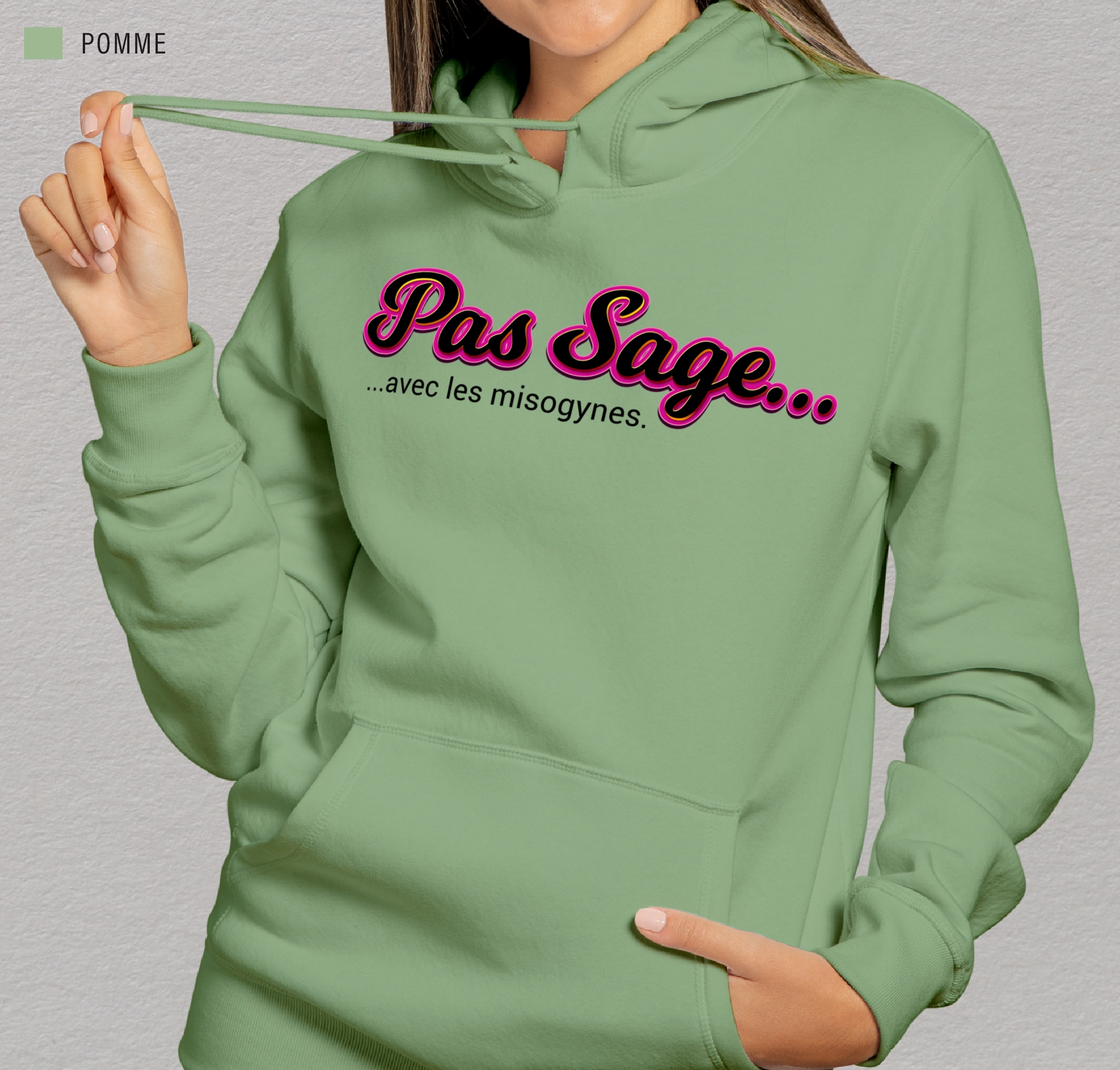 Sweat à capuche femme