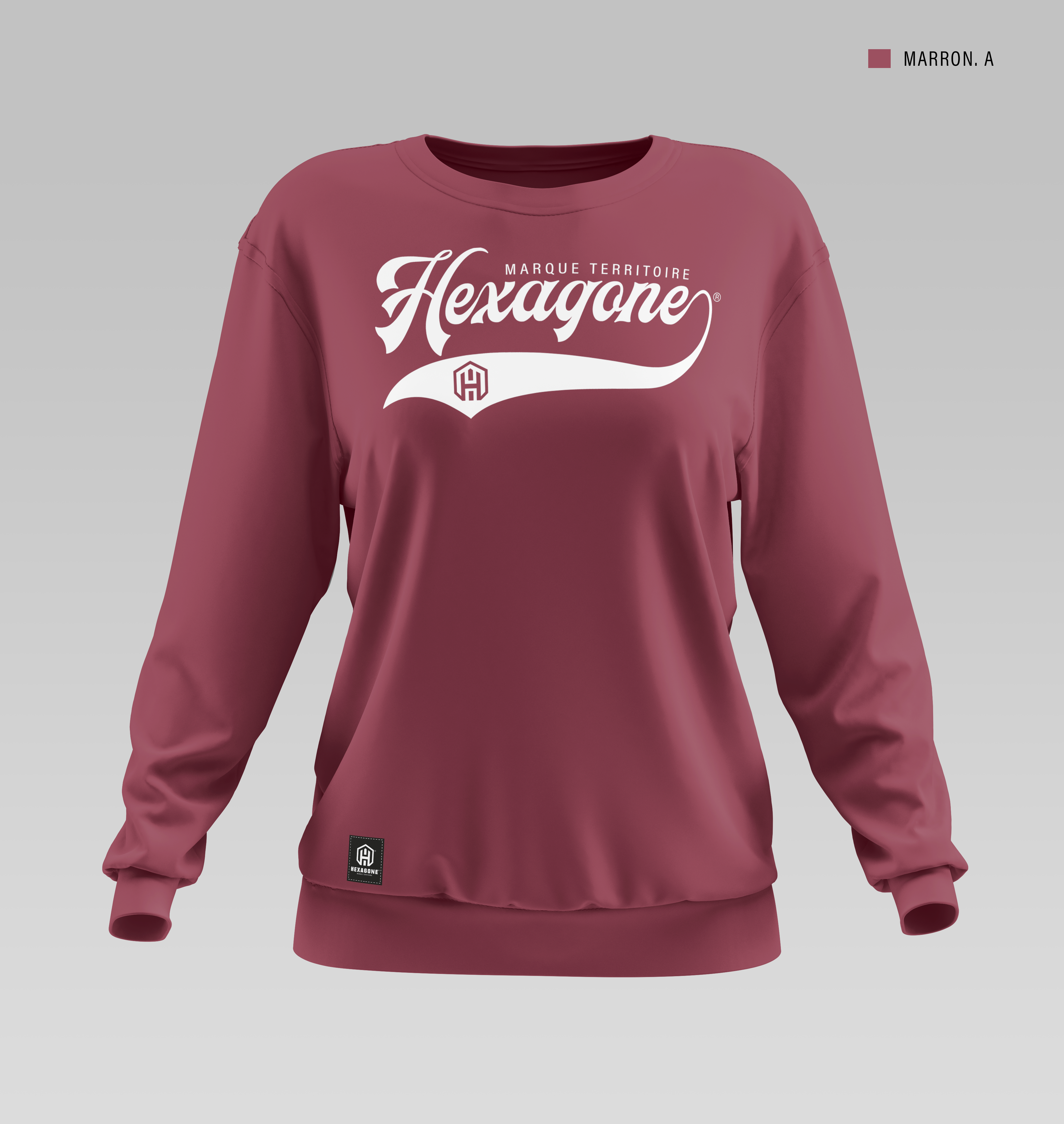 Sweat à col rond femme