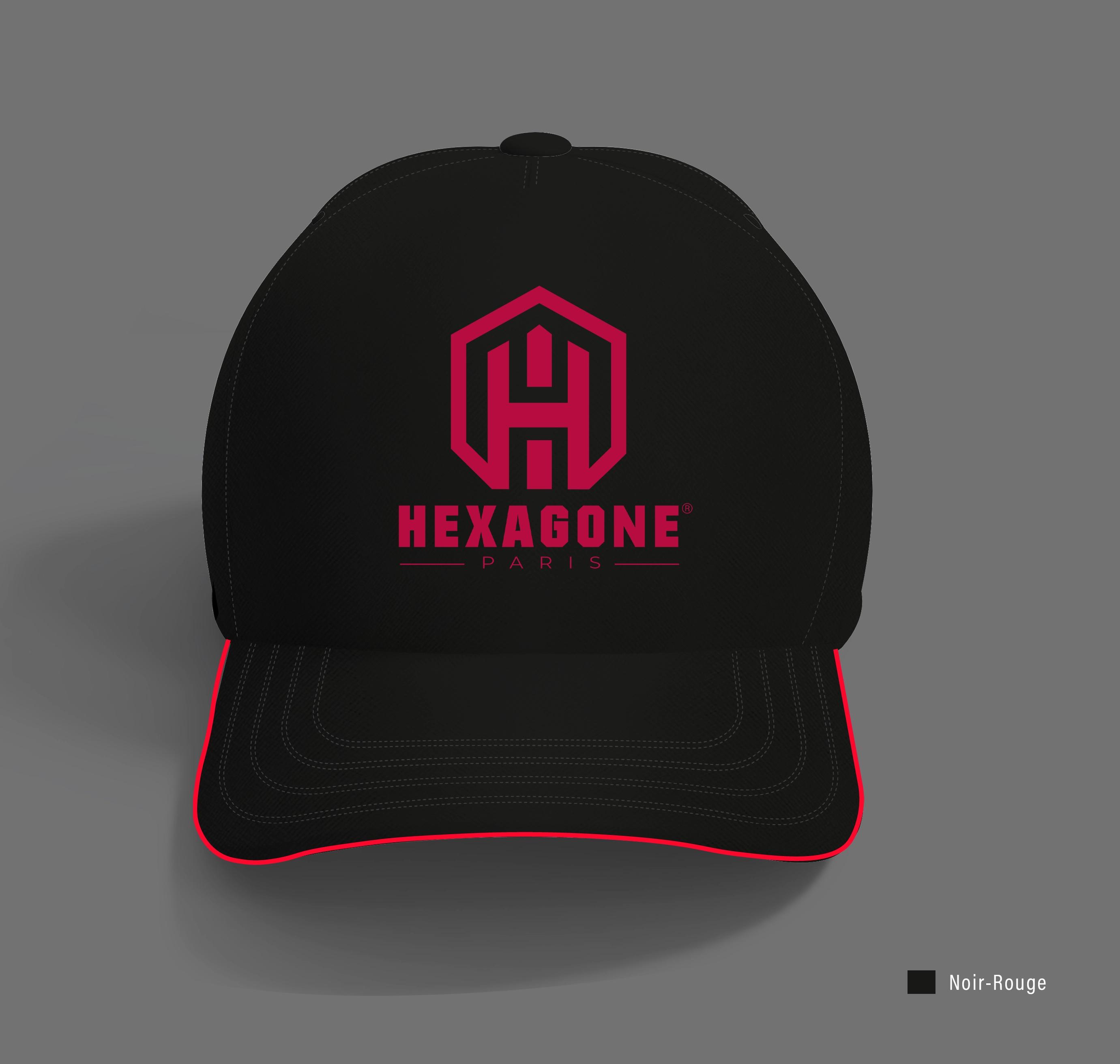 Casquette à lisière bi-ton